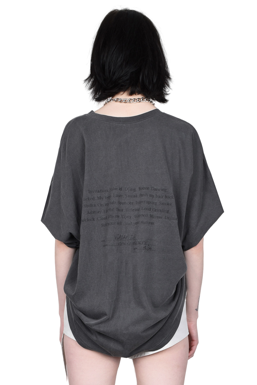 GINGER掲載商品】 viavanda Deformation Big Shirts シャツ