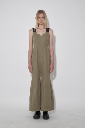 FLARE JUMPSUIT / KHAKI