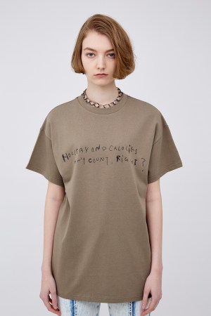 CALORIES BIG TEE / KHAKI