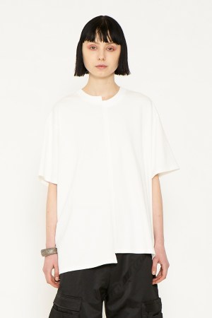 V INTERLOCK TEE / WHITE