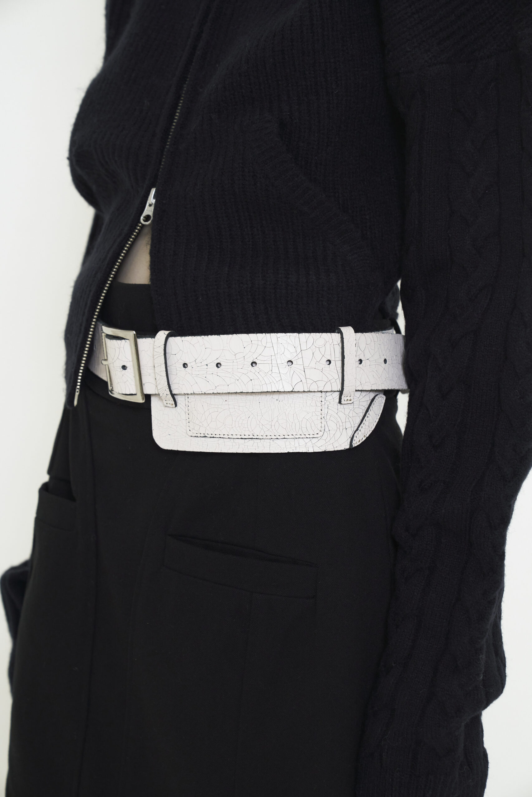 【POP UP / PREORDER】VIAVANDA× blackmeans LEATHER BELT / SAKURA