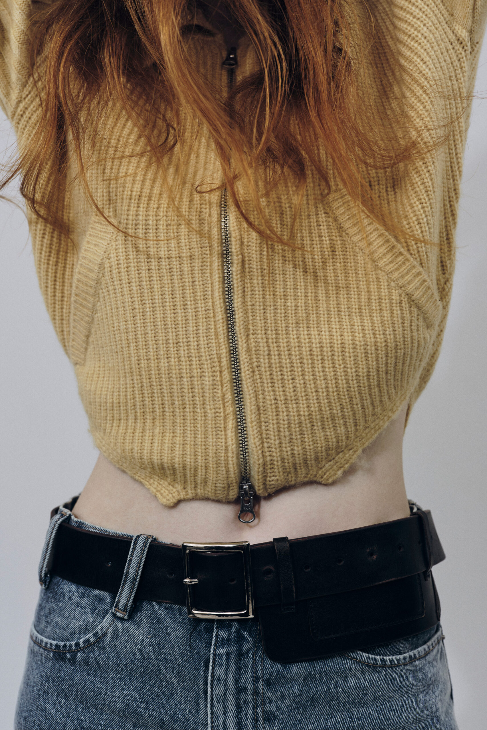 【POP UP / PREORDER】VIAVANDA× blackmeans LEATHER BELT / SABI BLACK