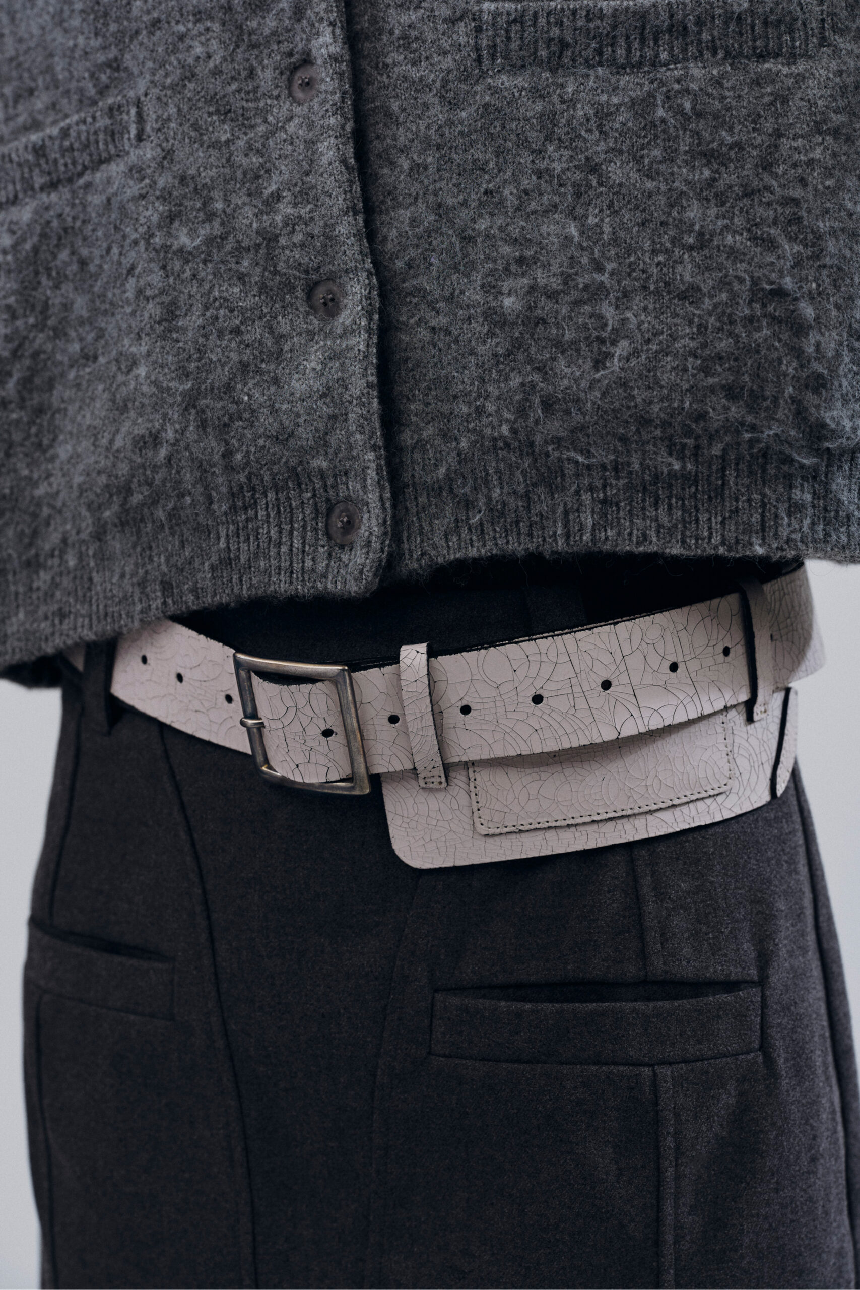【POP UP / PREORDER】VIAVANDA× blackmeans LEATHER BELT / SAKURA