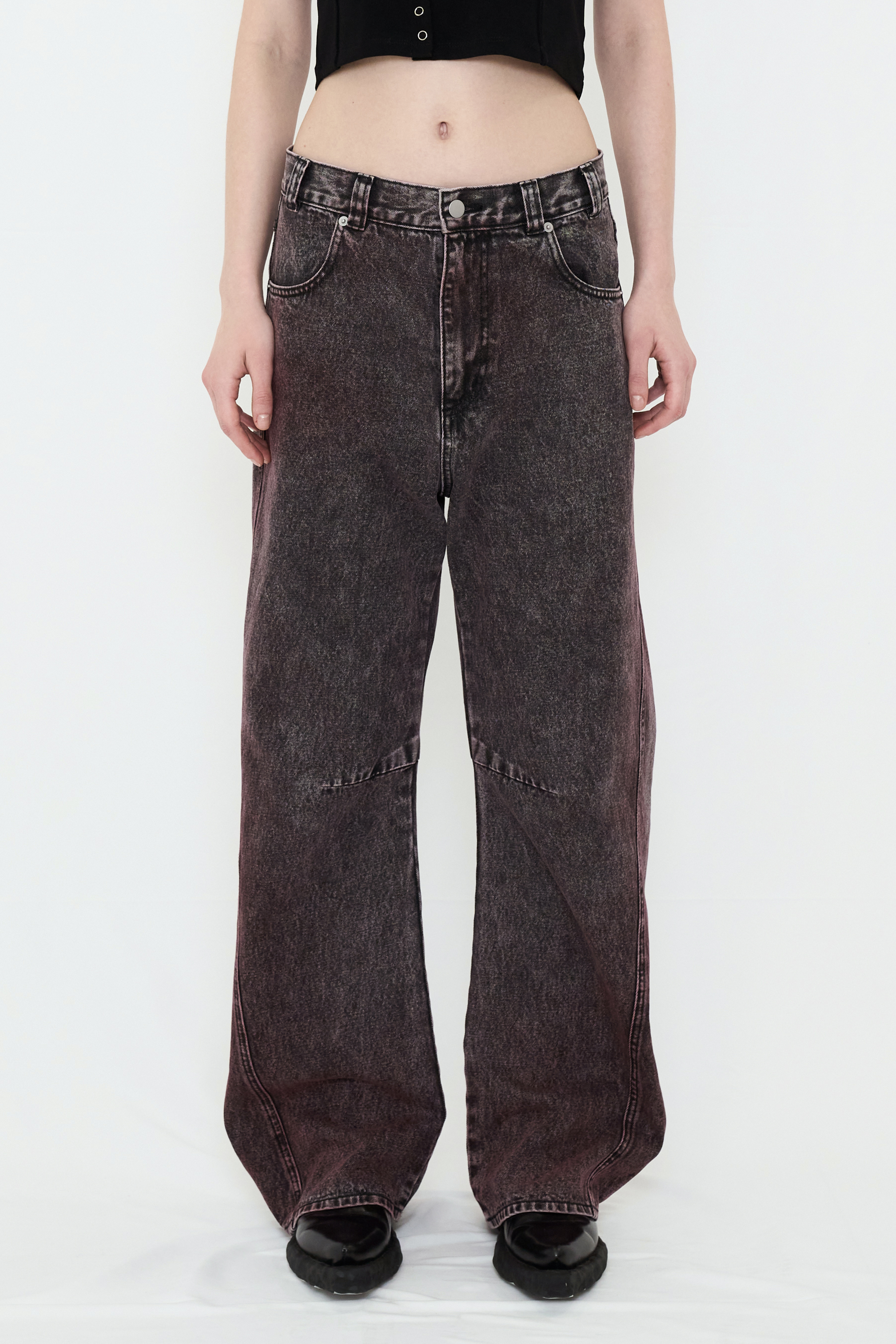 COLOR BOYFRIEND DENIM / PINK