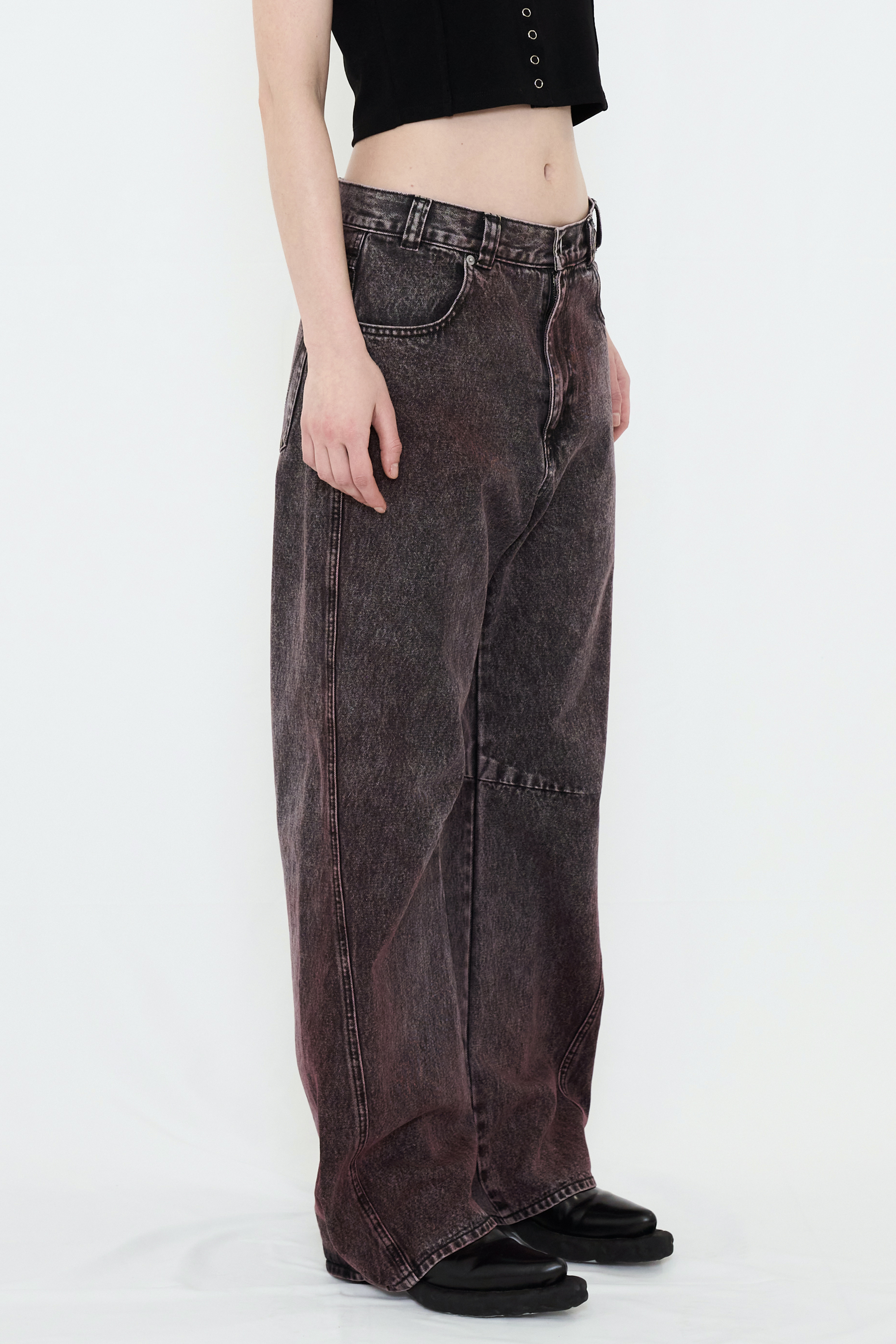 COLOR BOYFRIEND DENIM / PINK