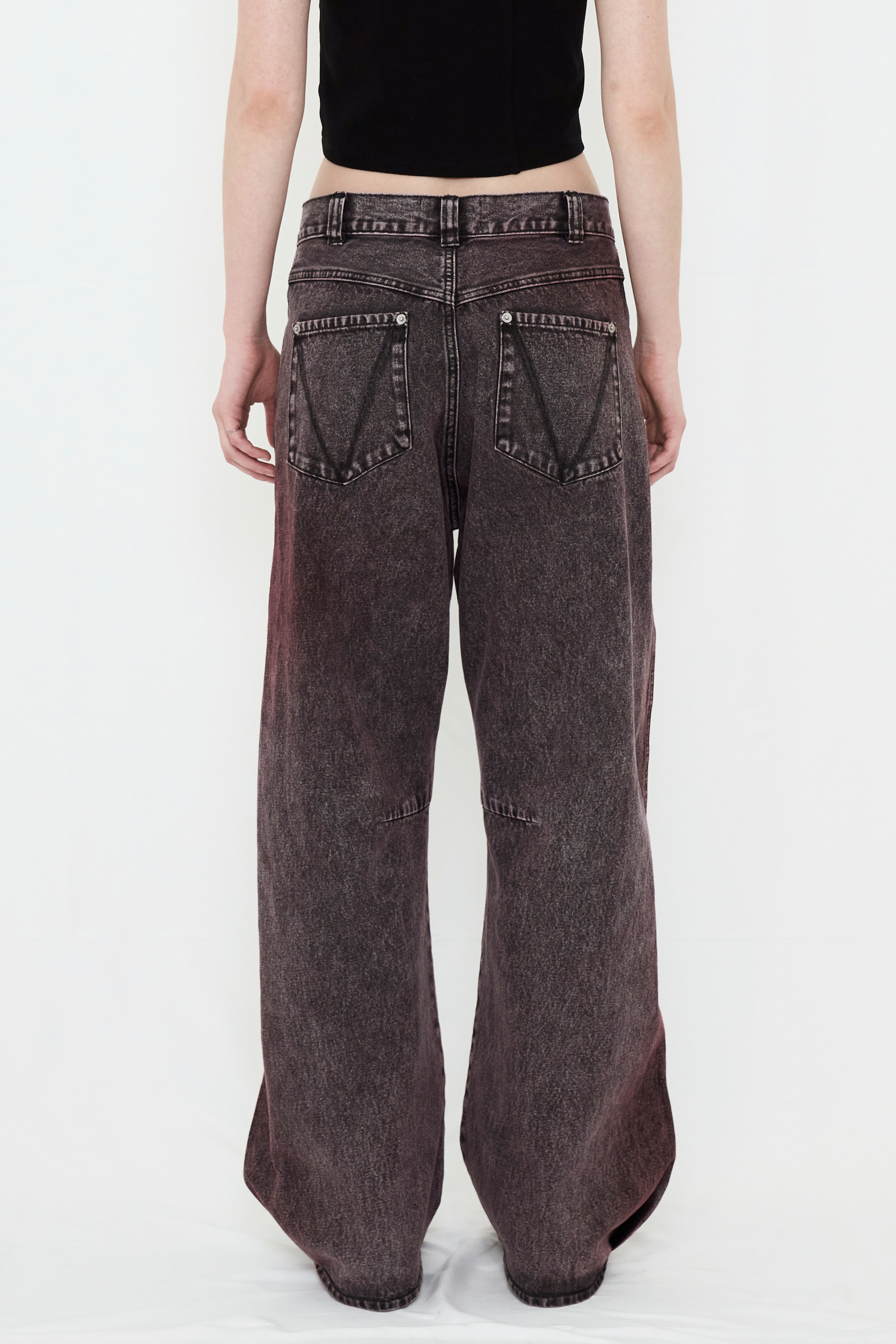 COLOR BOYFRIEND DENIM / PINK