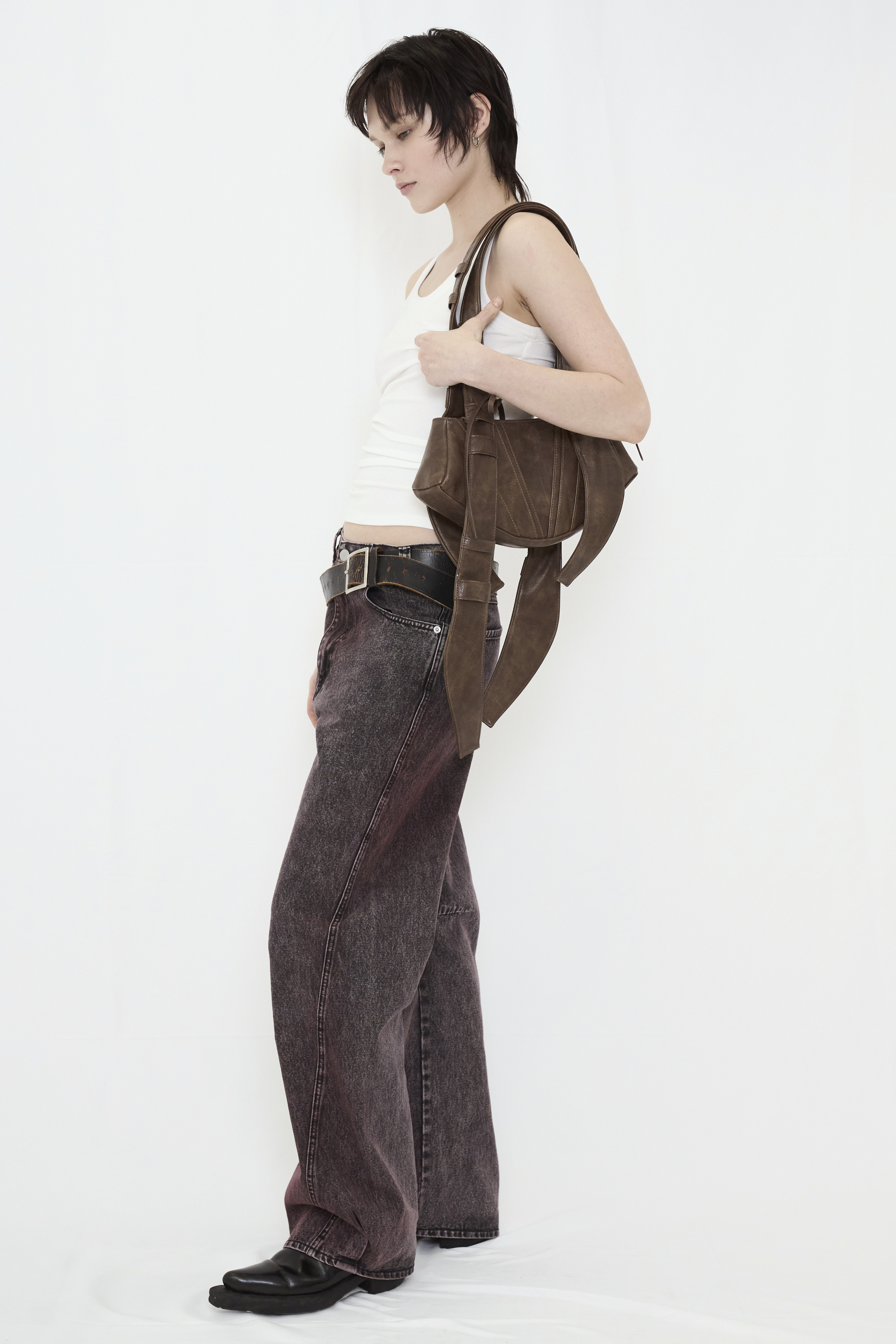 COLOR BOYFRIEND DENIM / PINK