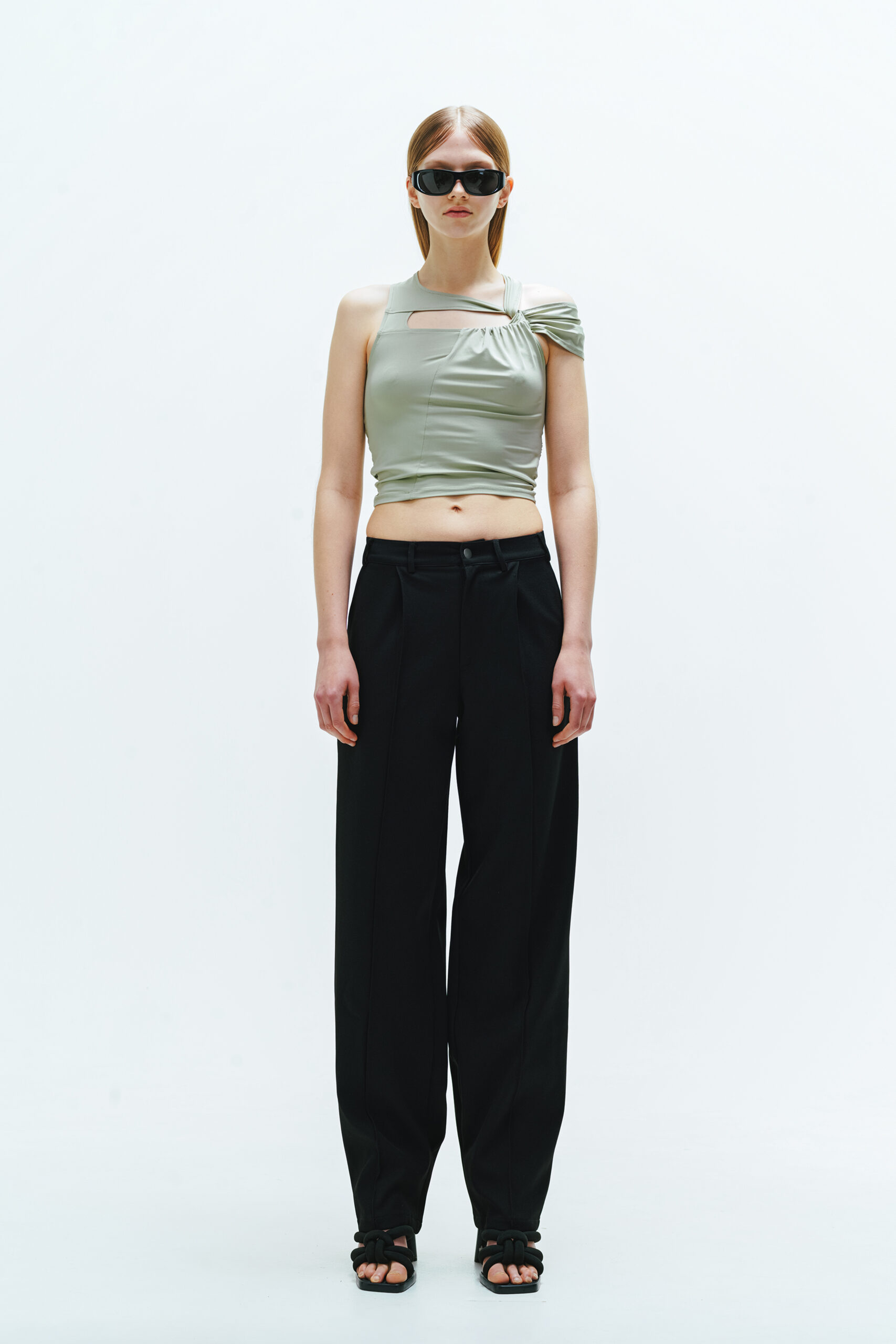 DROOP MUSUBI TOP / GREEN