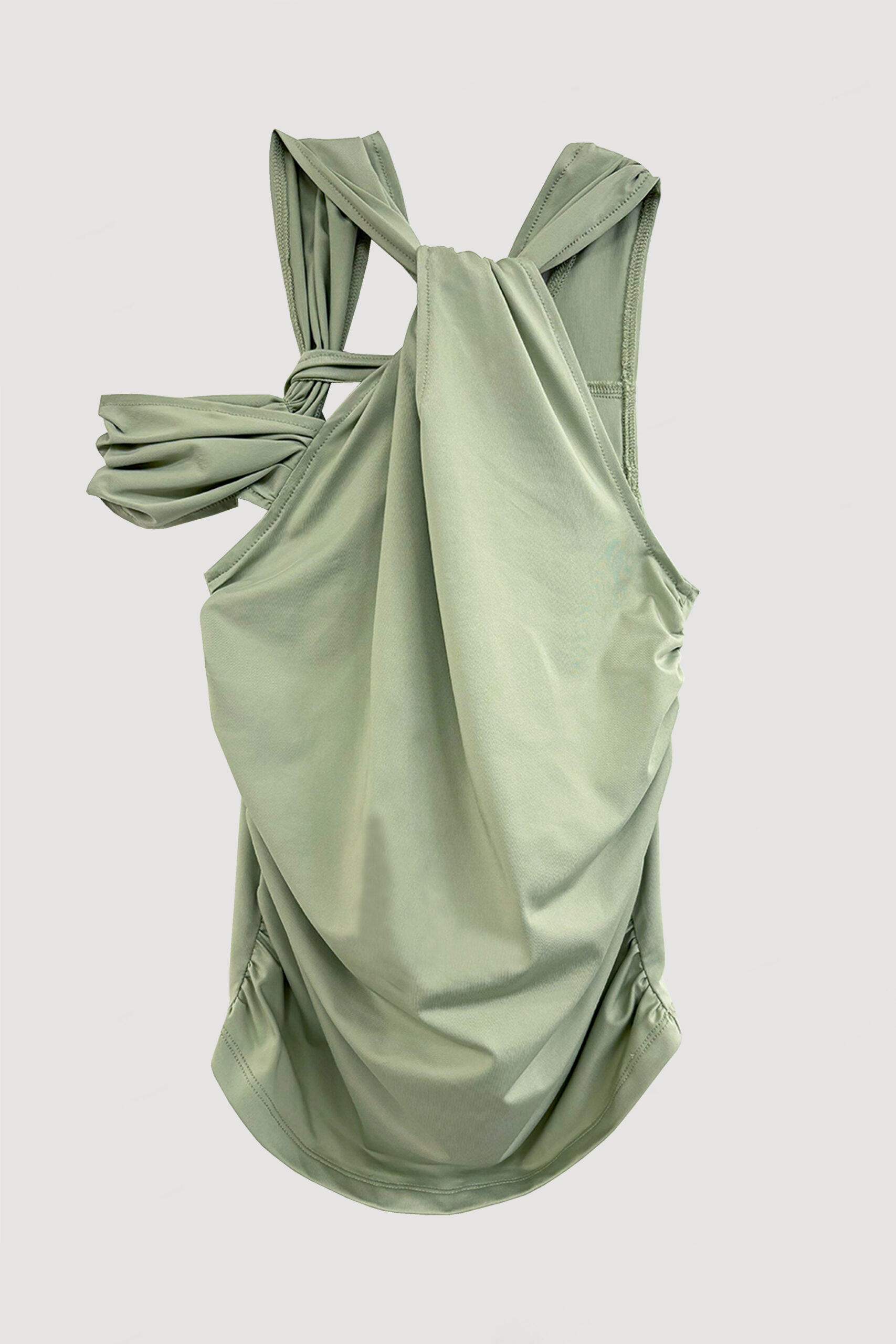 DROOP MUSUBI TOP / GREEN