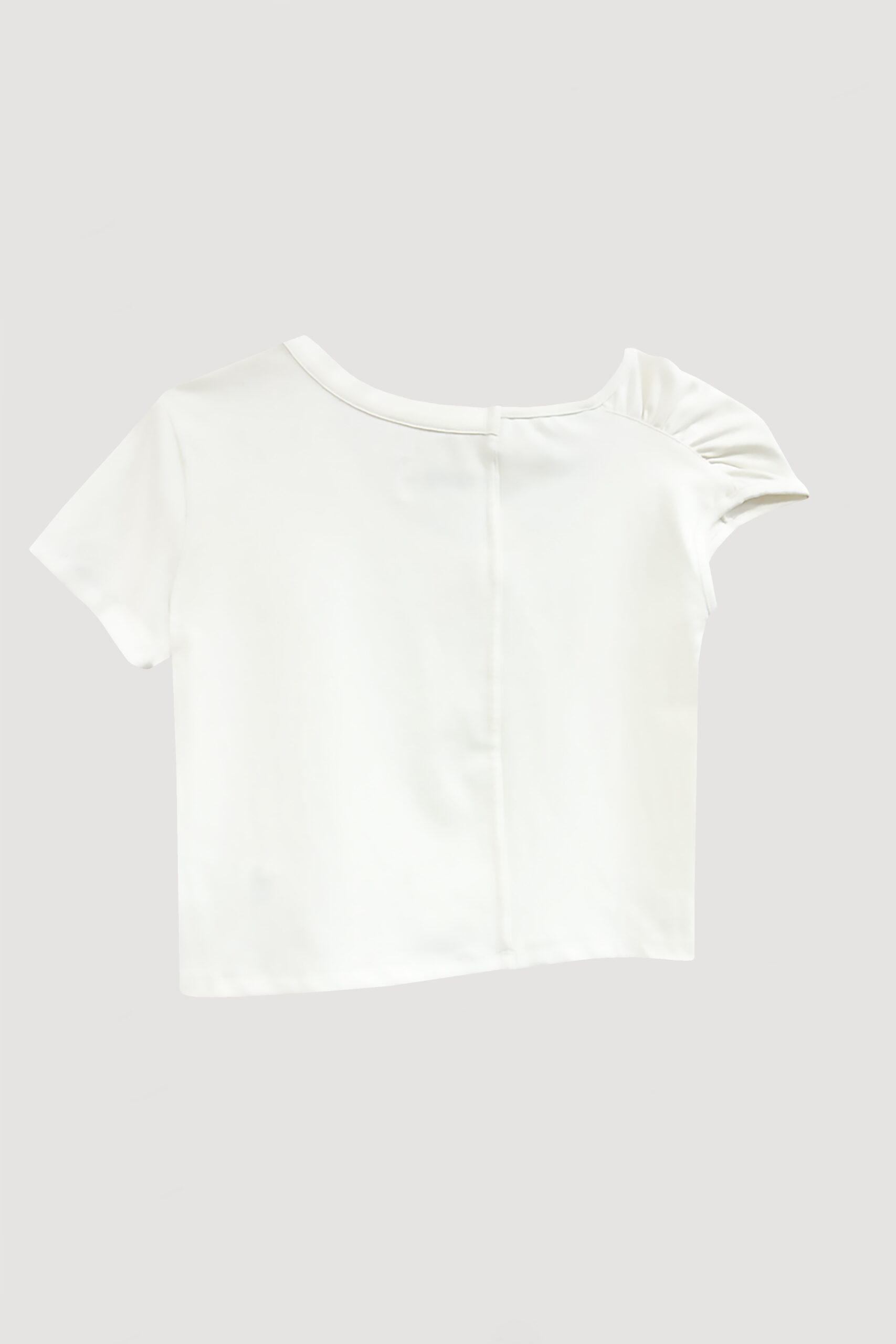 ASYMMETRIC MINI TOP / WHITE