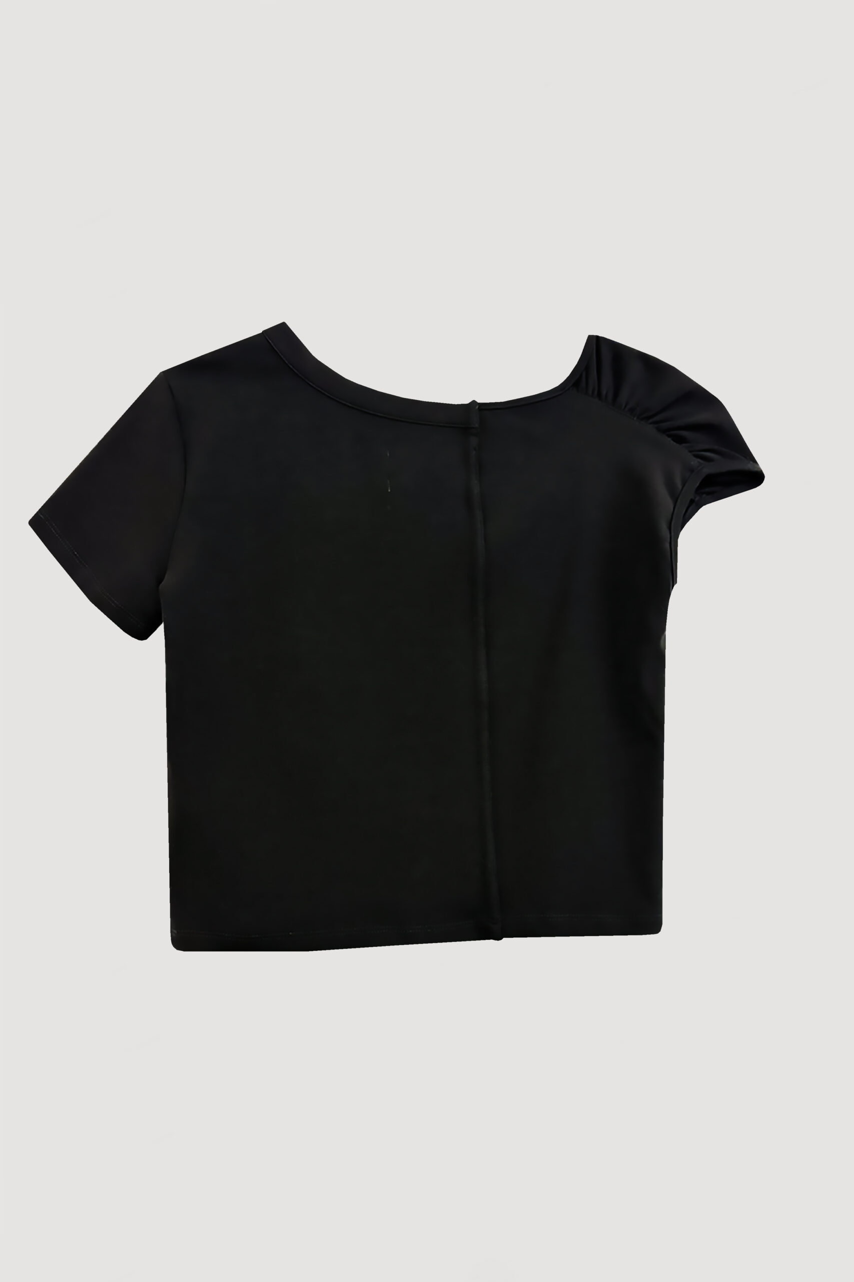 ASYMMETRIC MINI TOP / BLACK