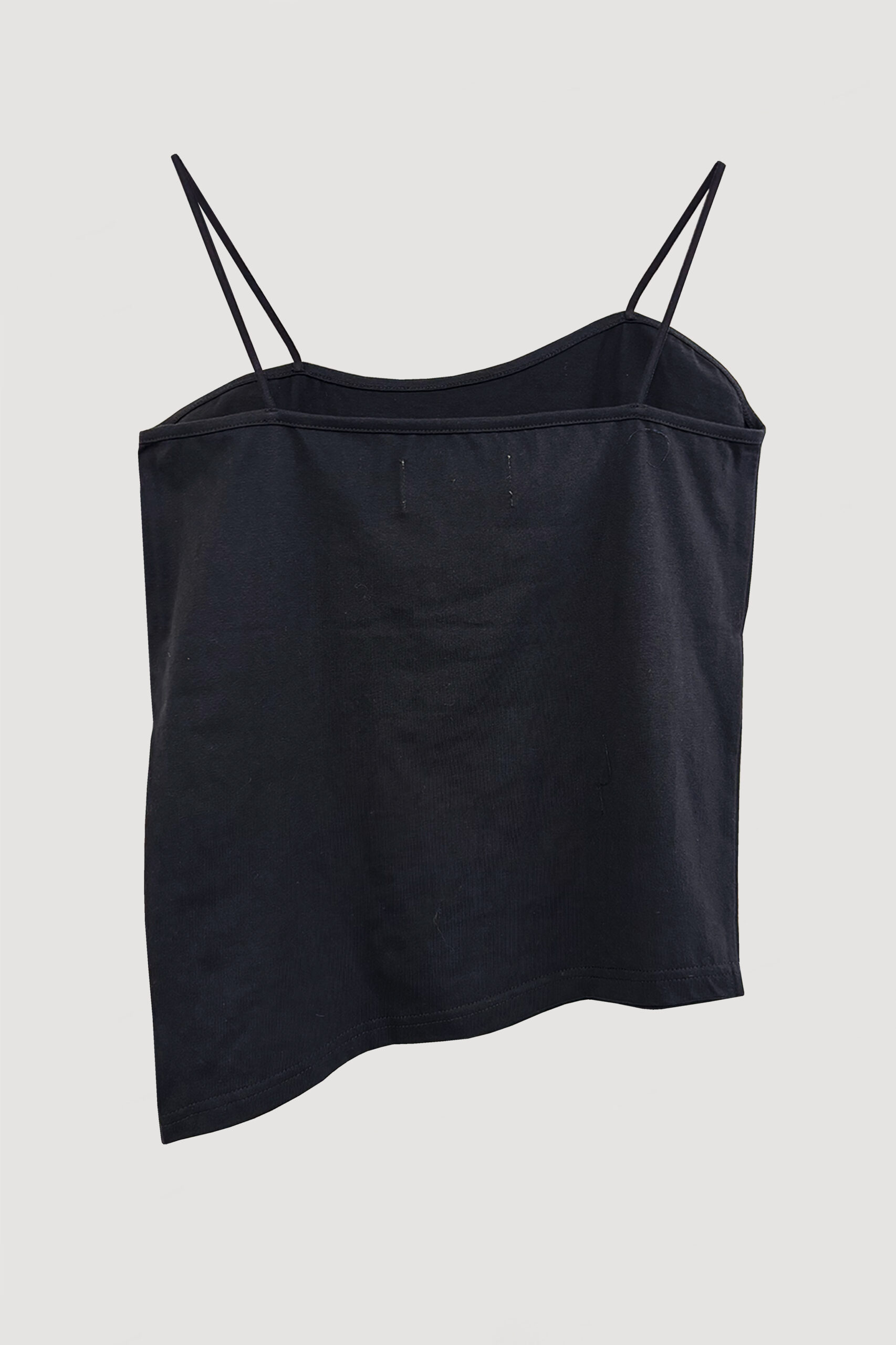 LAYERED KNIT CAMISOLE / BLACK