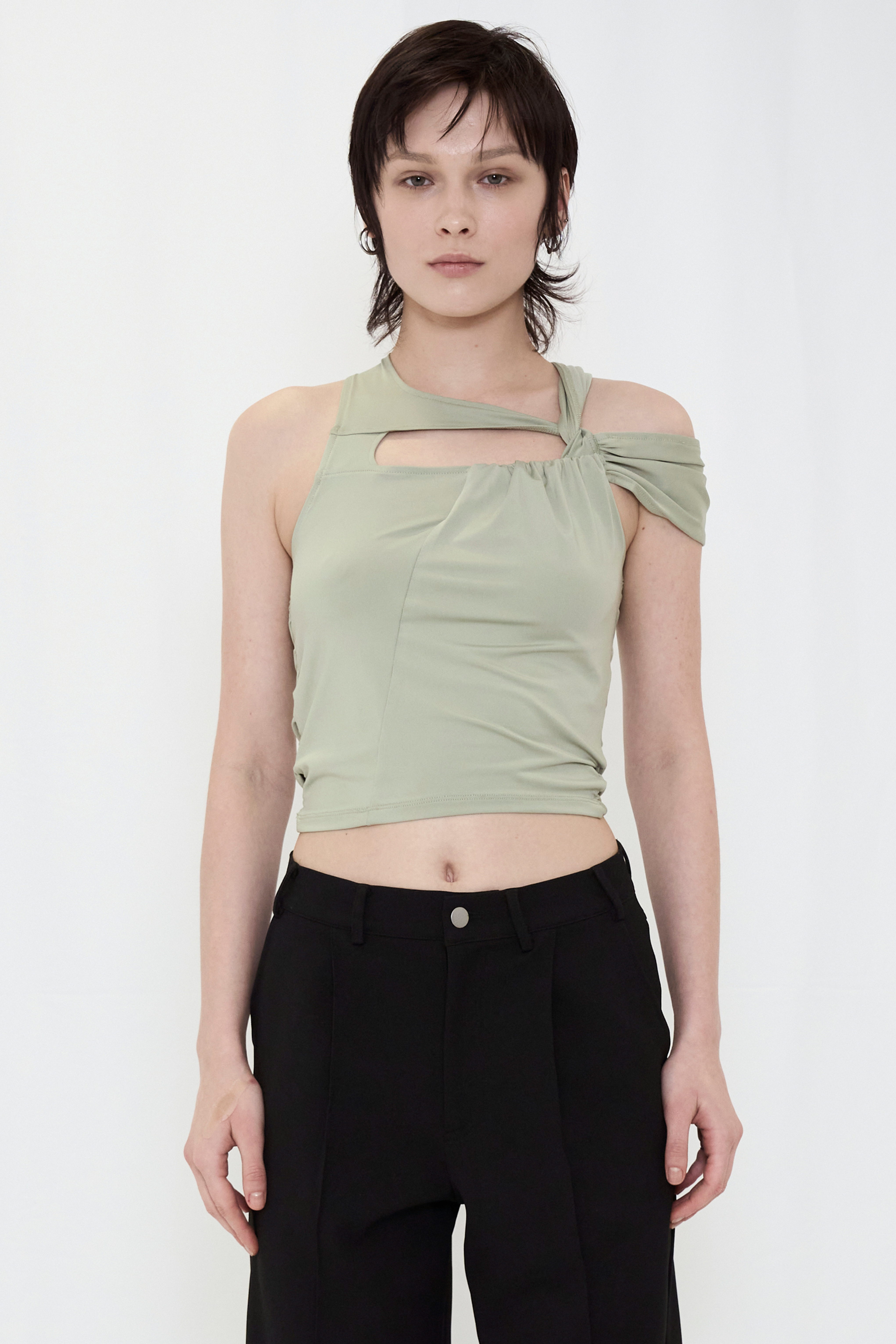 DROOP MUSUBI TOP / GREEN