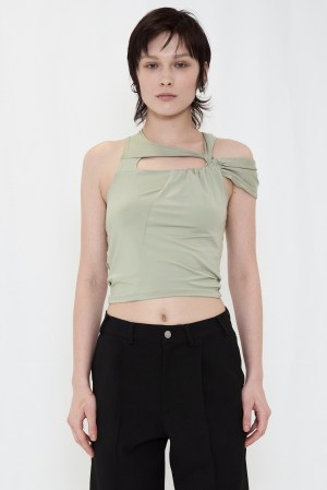 DROOP MUSUBI TOP / GREEN