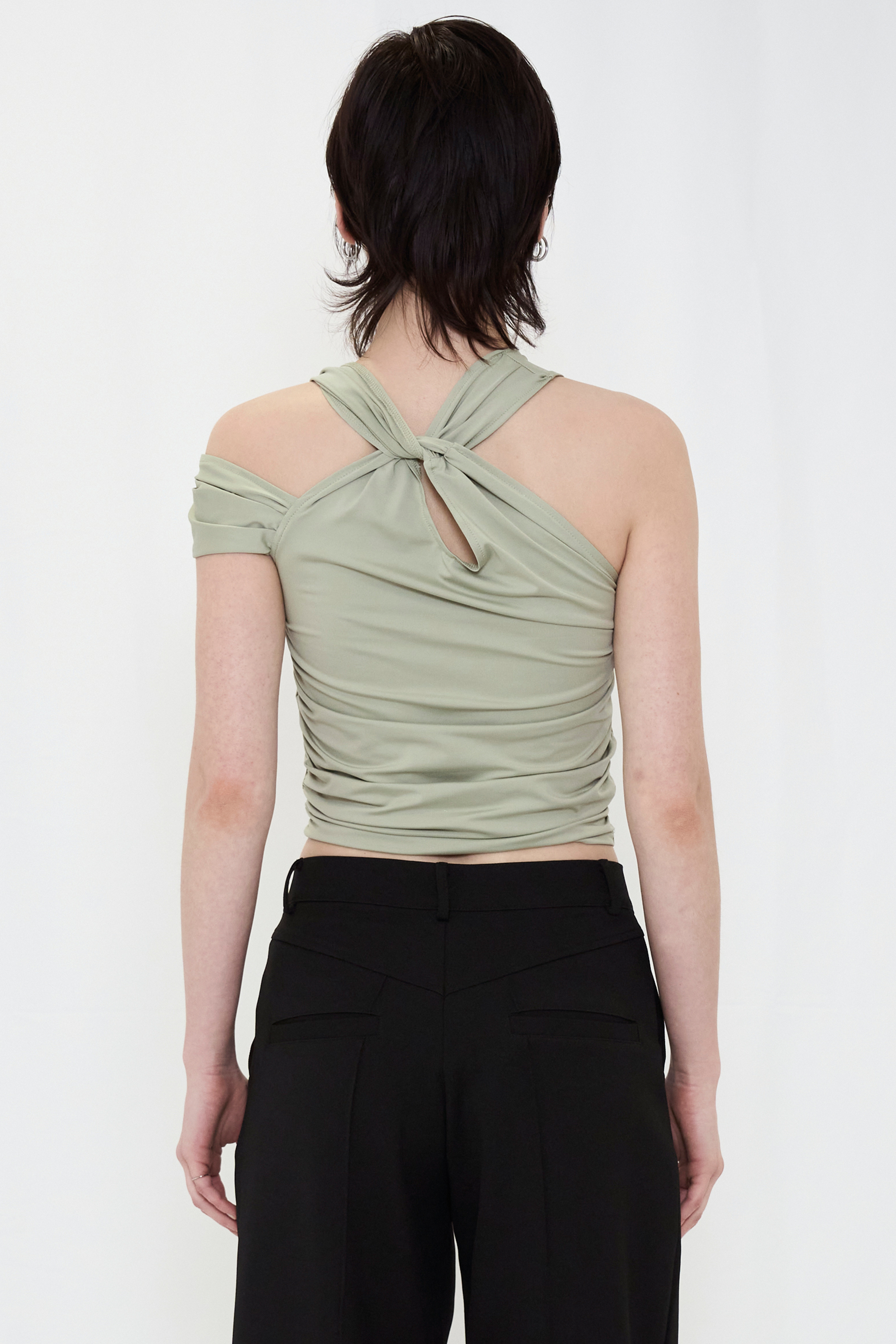 DROOP MUSUBI TOP / GREEN