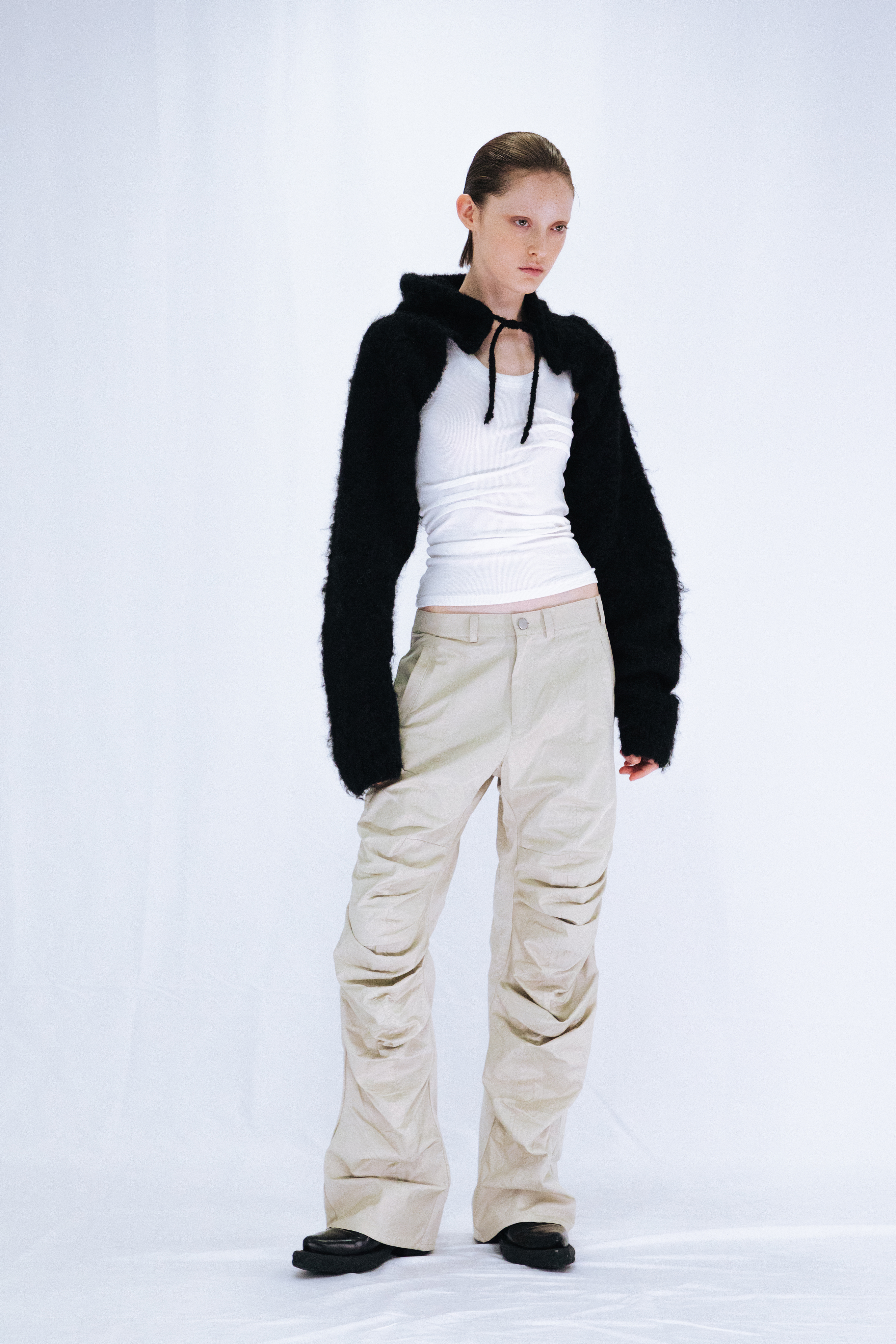 WAVE TROUSERS / BEIGE