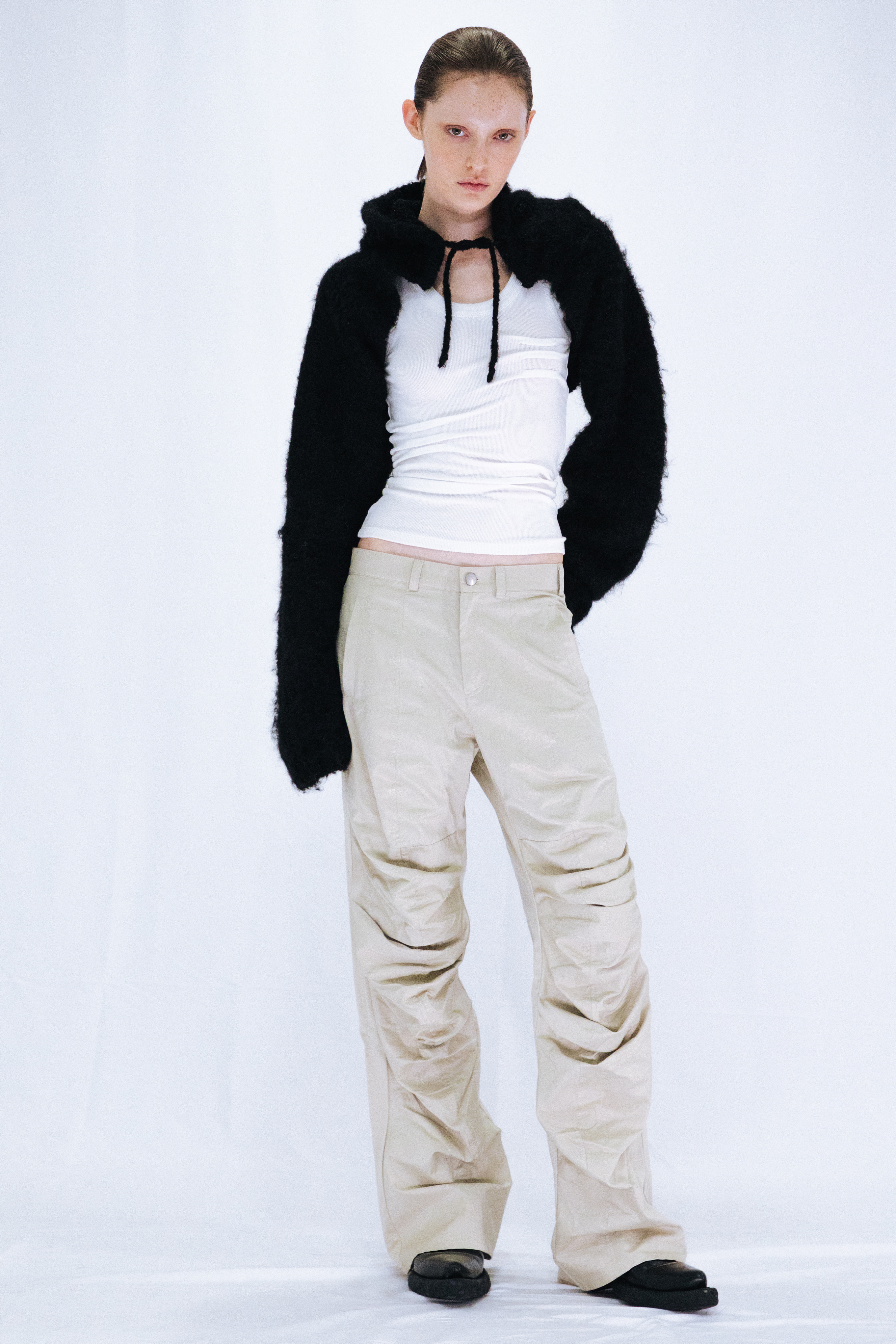 WAVE TROUSERS / BEIGE