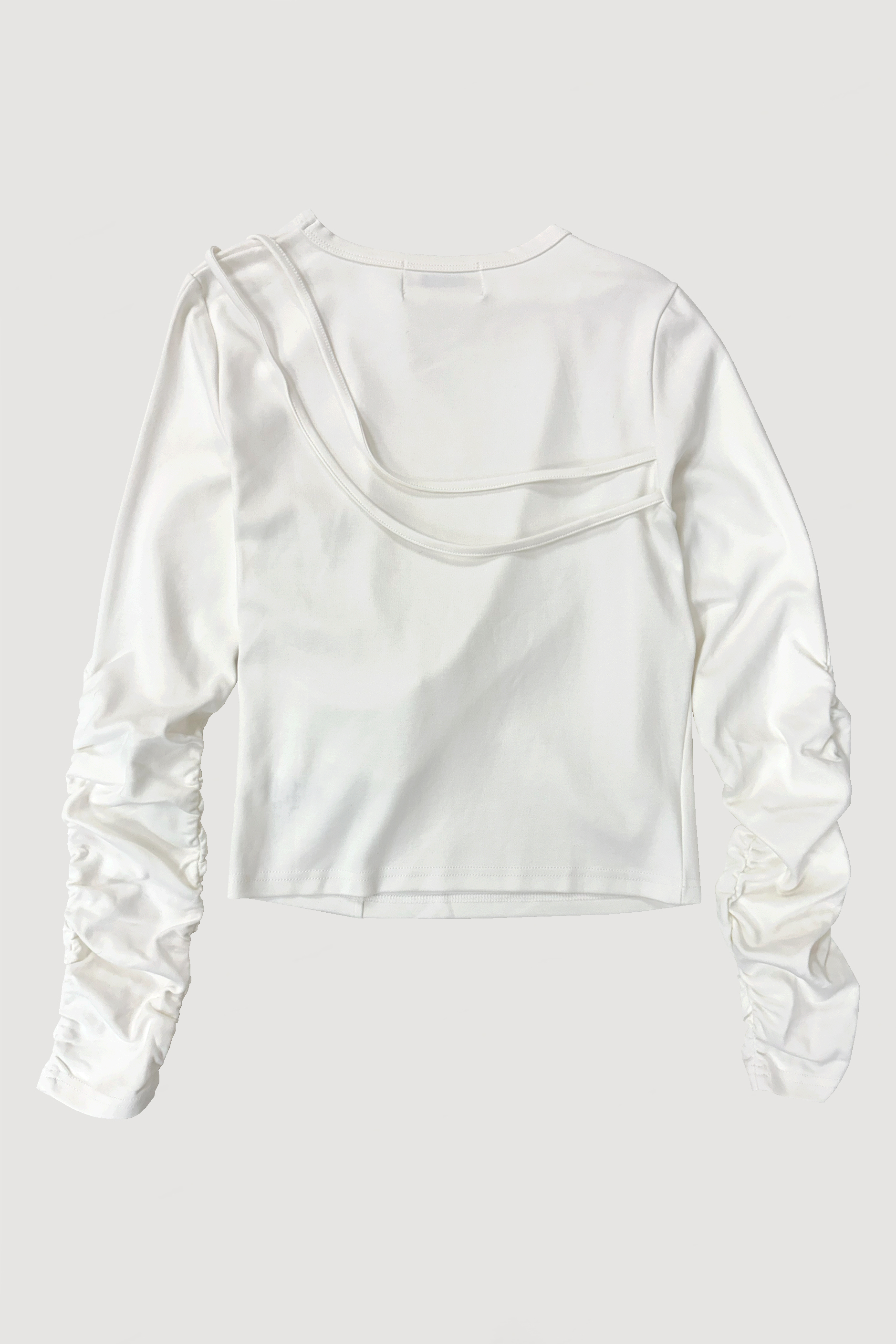 STRINGS LONG SLEEVE / WHITE
