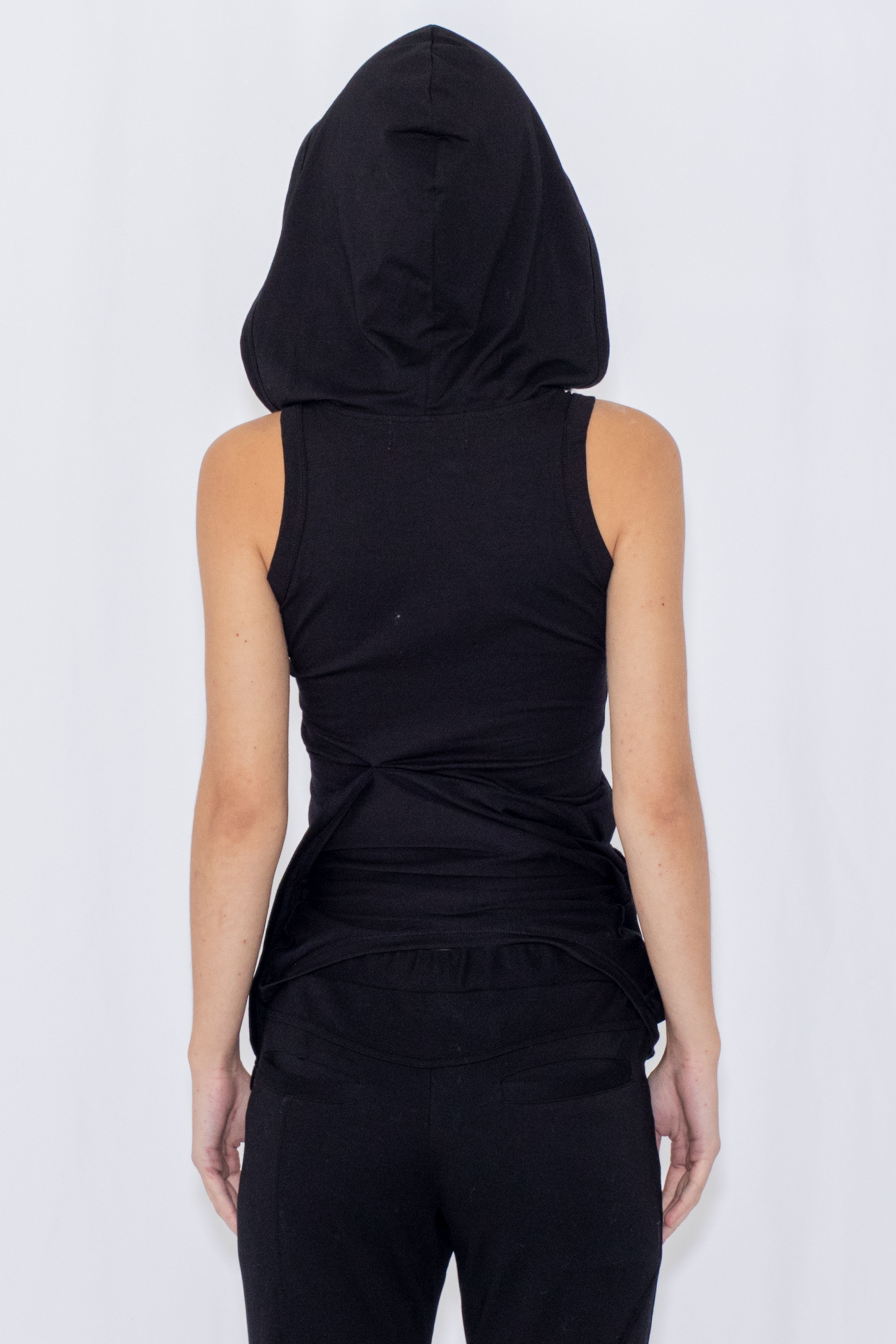 2WAY LAYERED TOP / BLACK