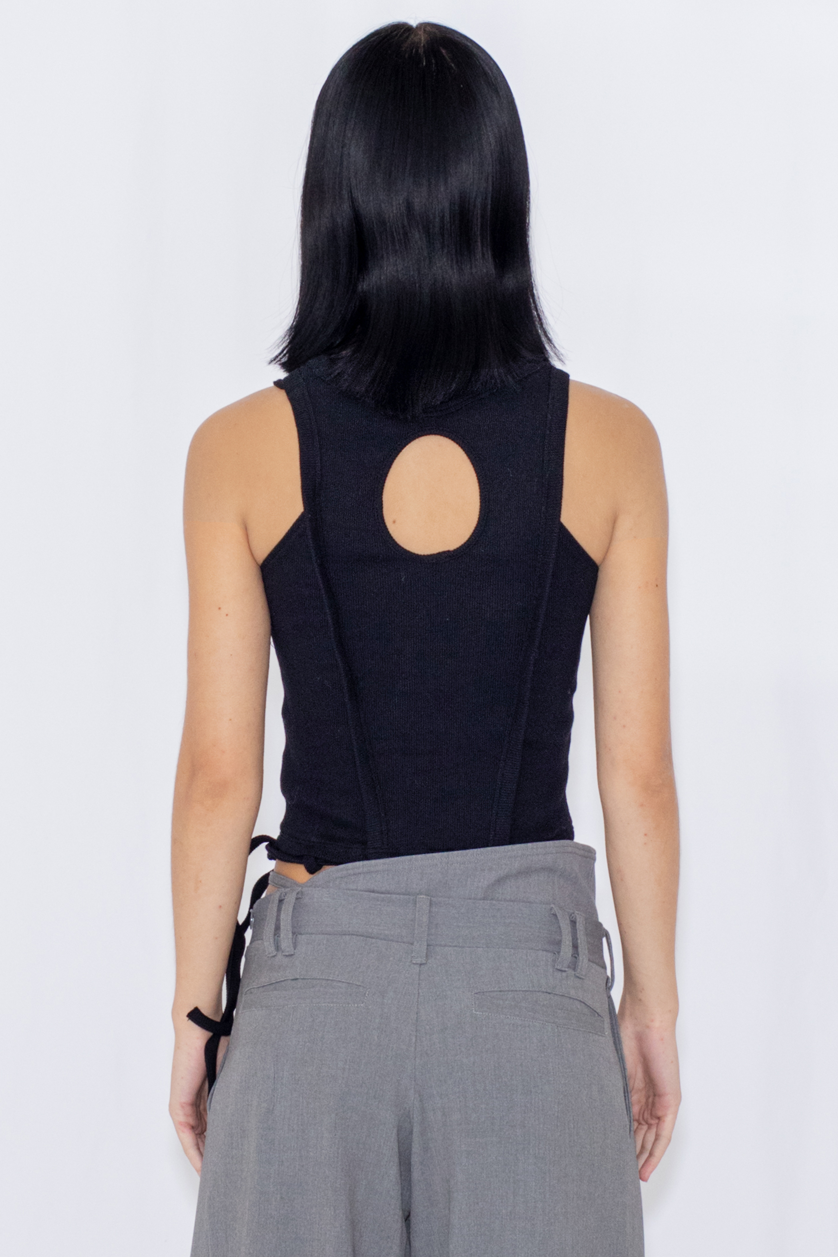 BELT LOOP TANK / BLACK
