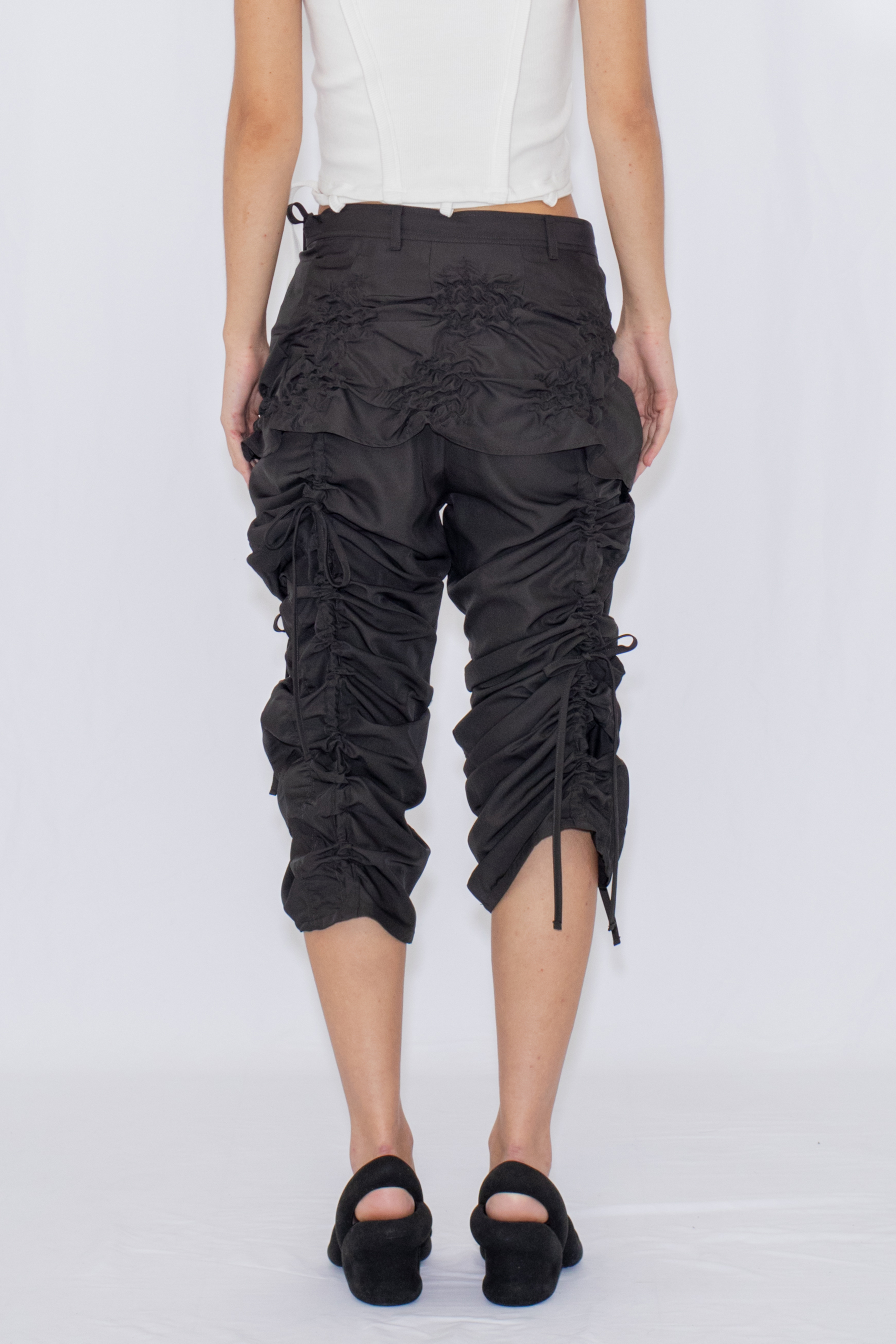 MULTI WAY STRINGS PANTS / GRAY