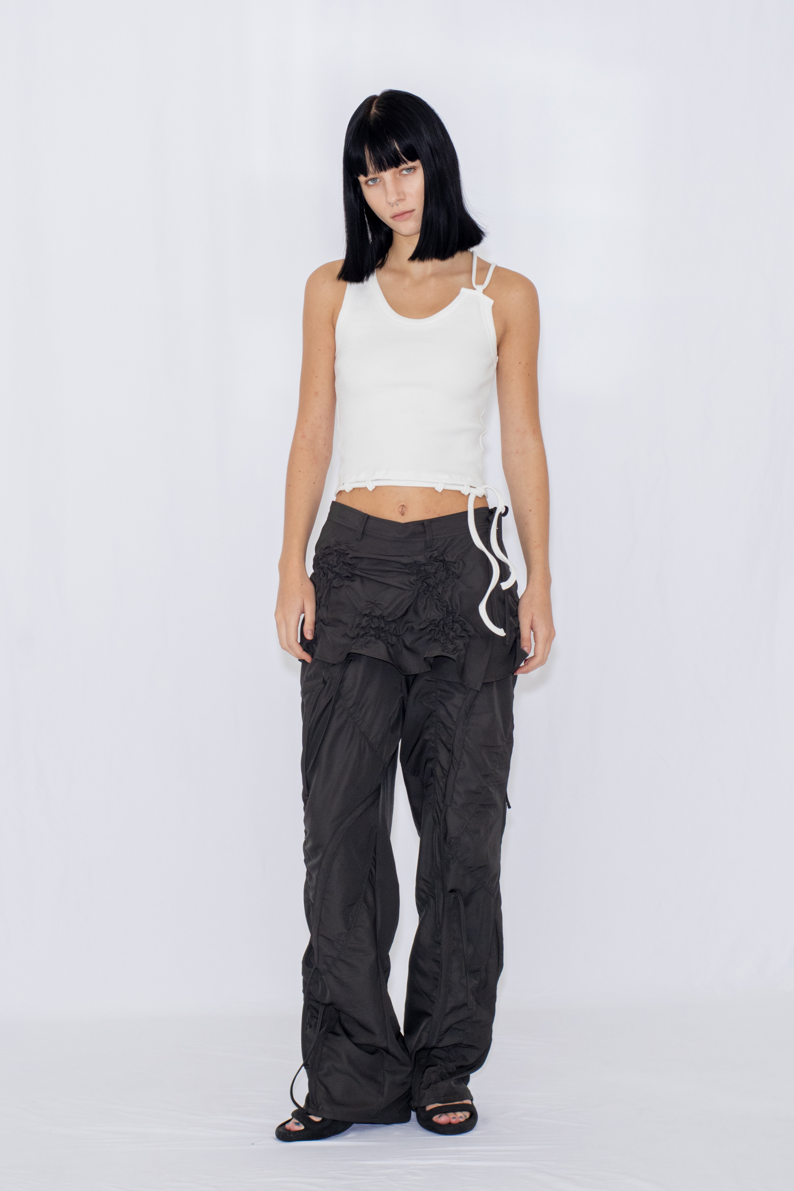 BELT LOOP TANK / WHITE