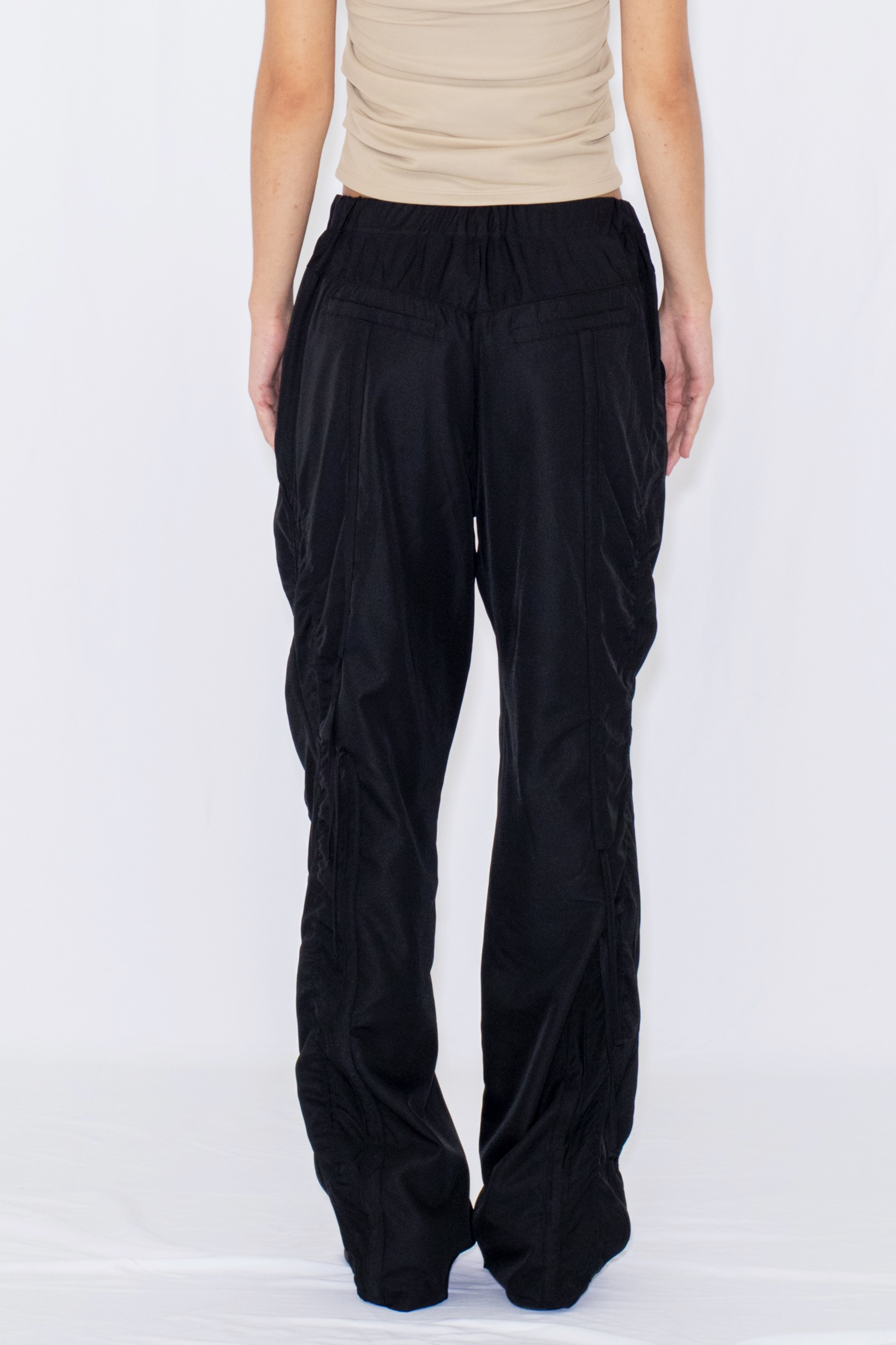 MULTI WAY STRINGS PANTS / BLACK