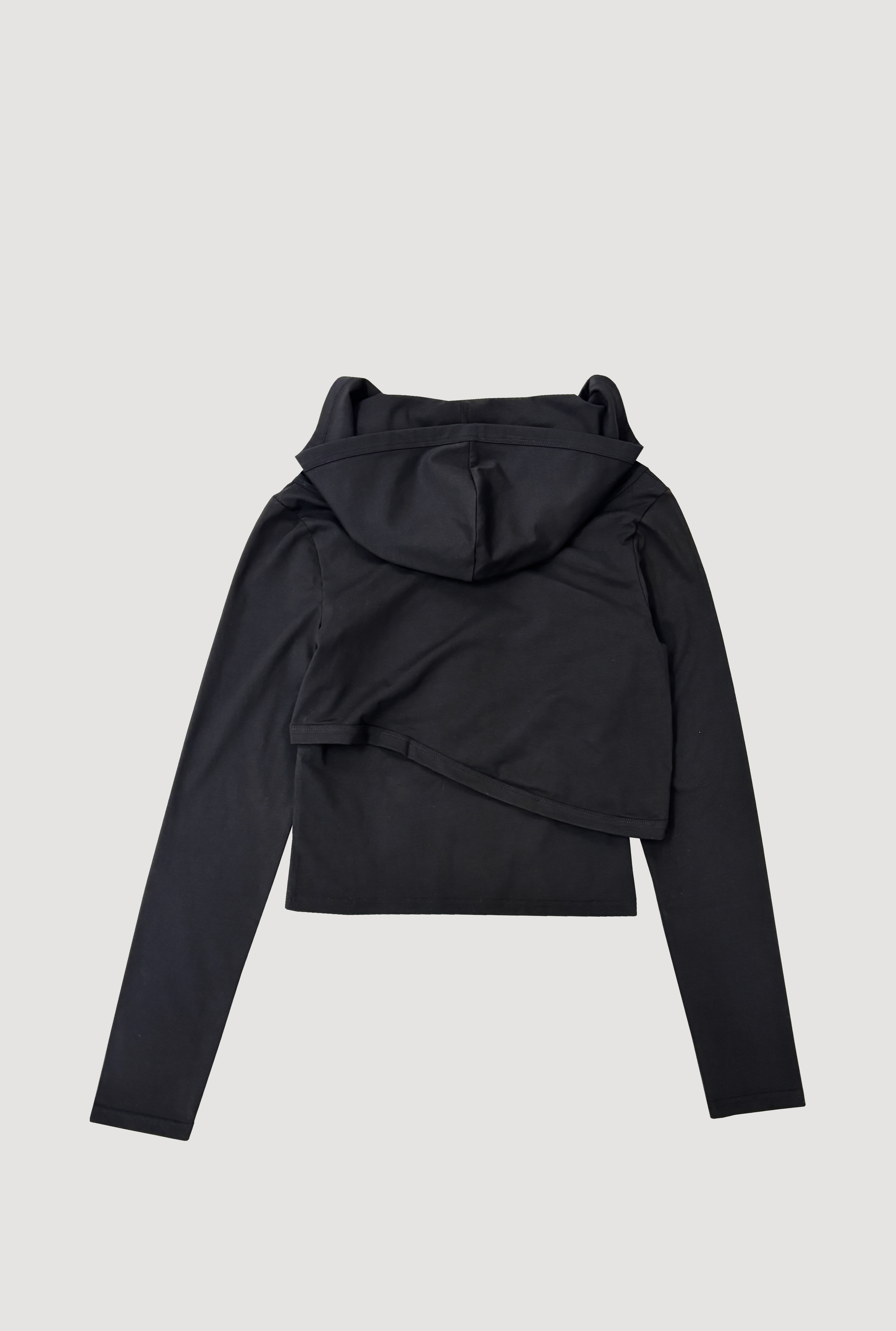 2WAY LAYERED TOP / BLACK