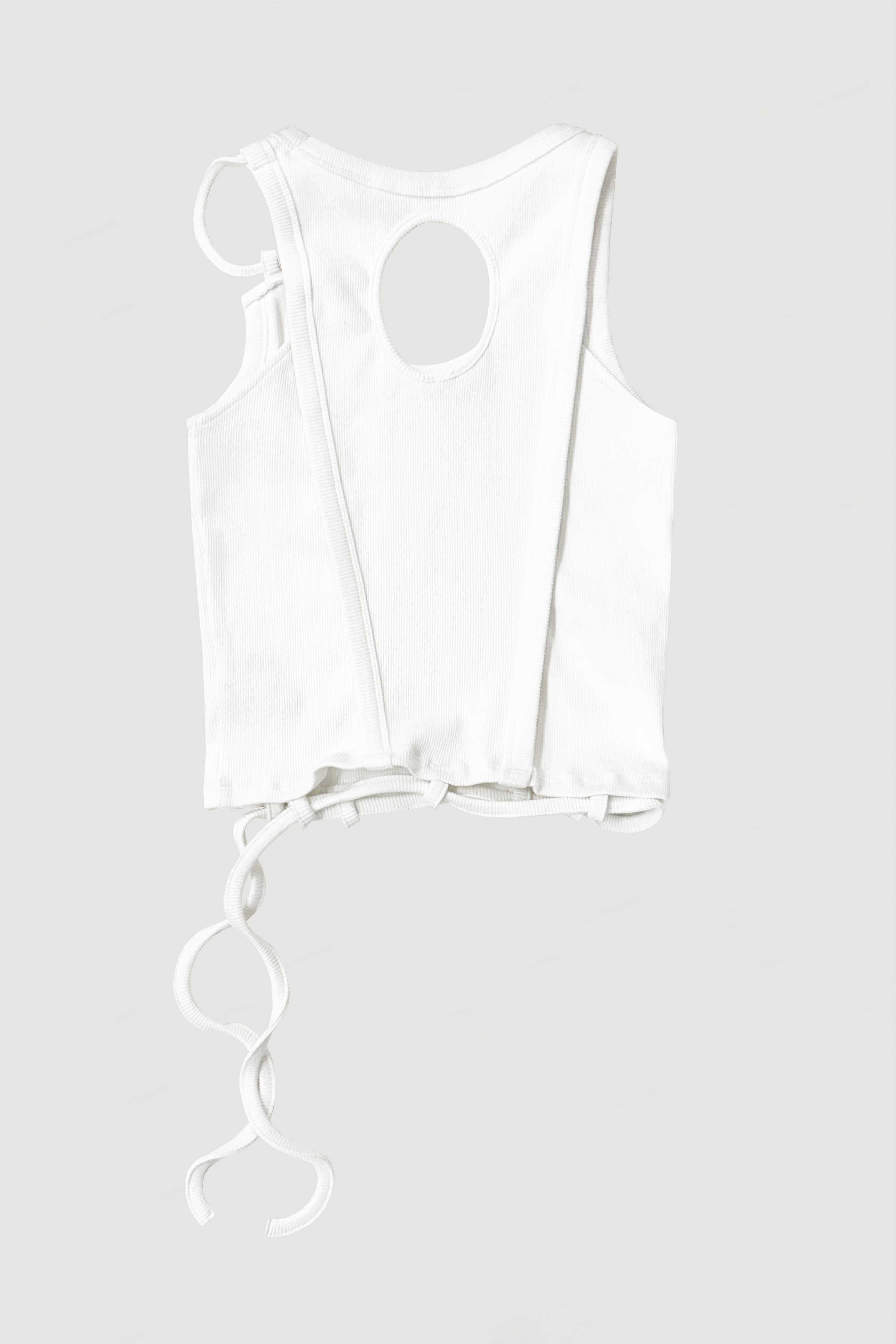 BELT LOOP TANK / WHITE