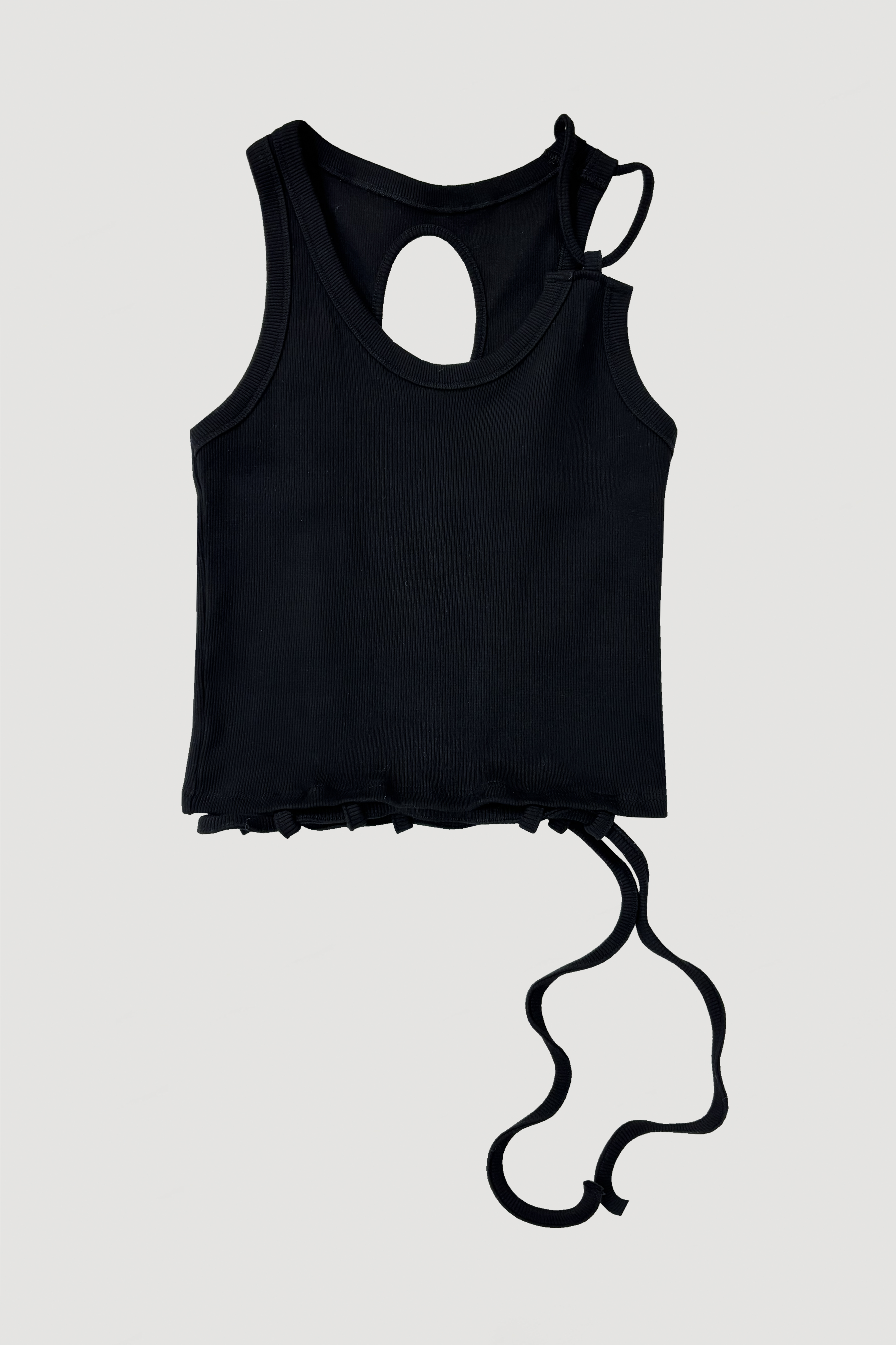 BELT LOOP TANK / BLACK