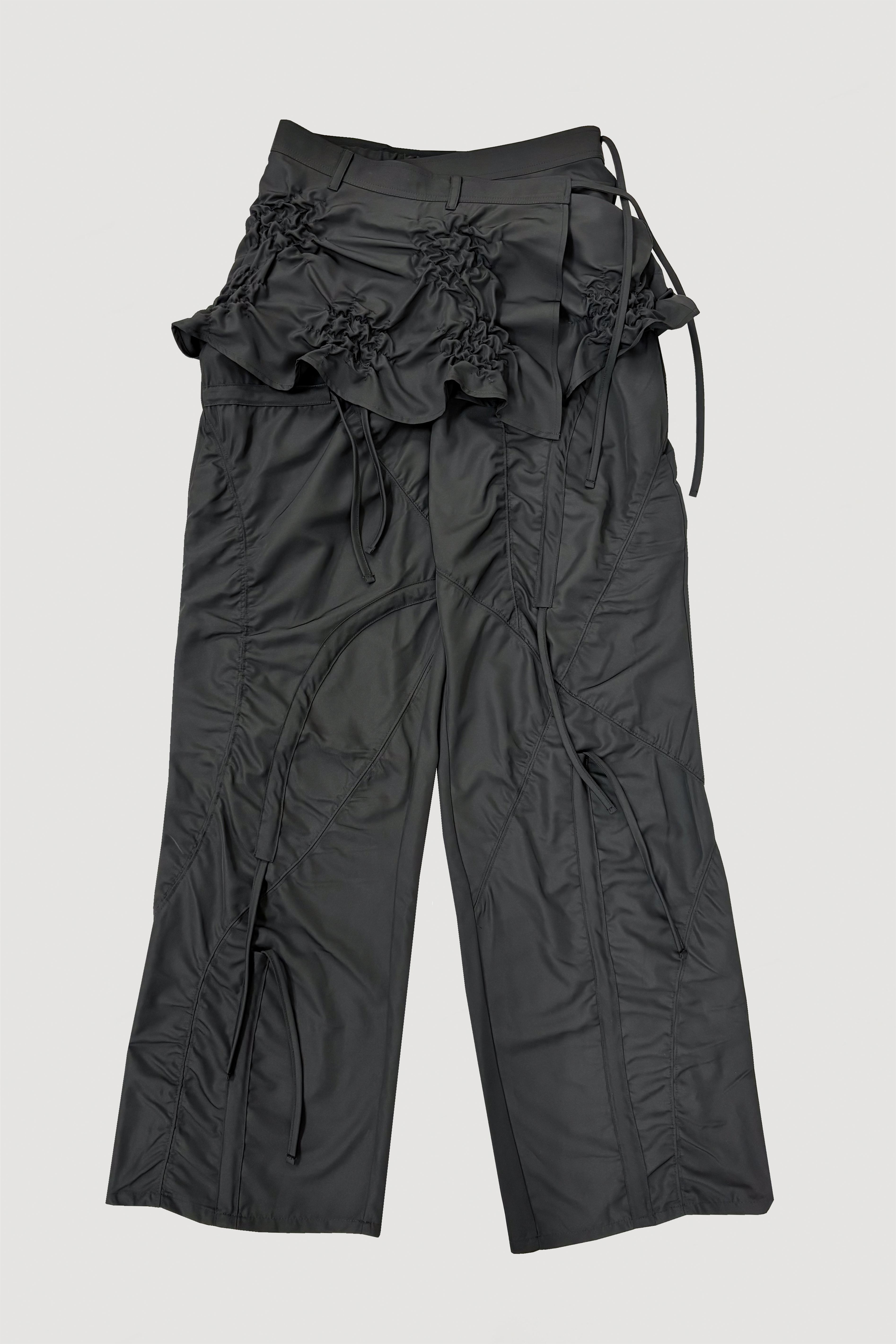 MULTI WAY STRINGS PANTS / GRAY