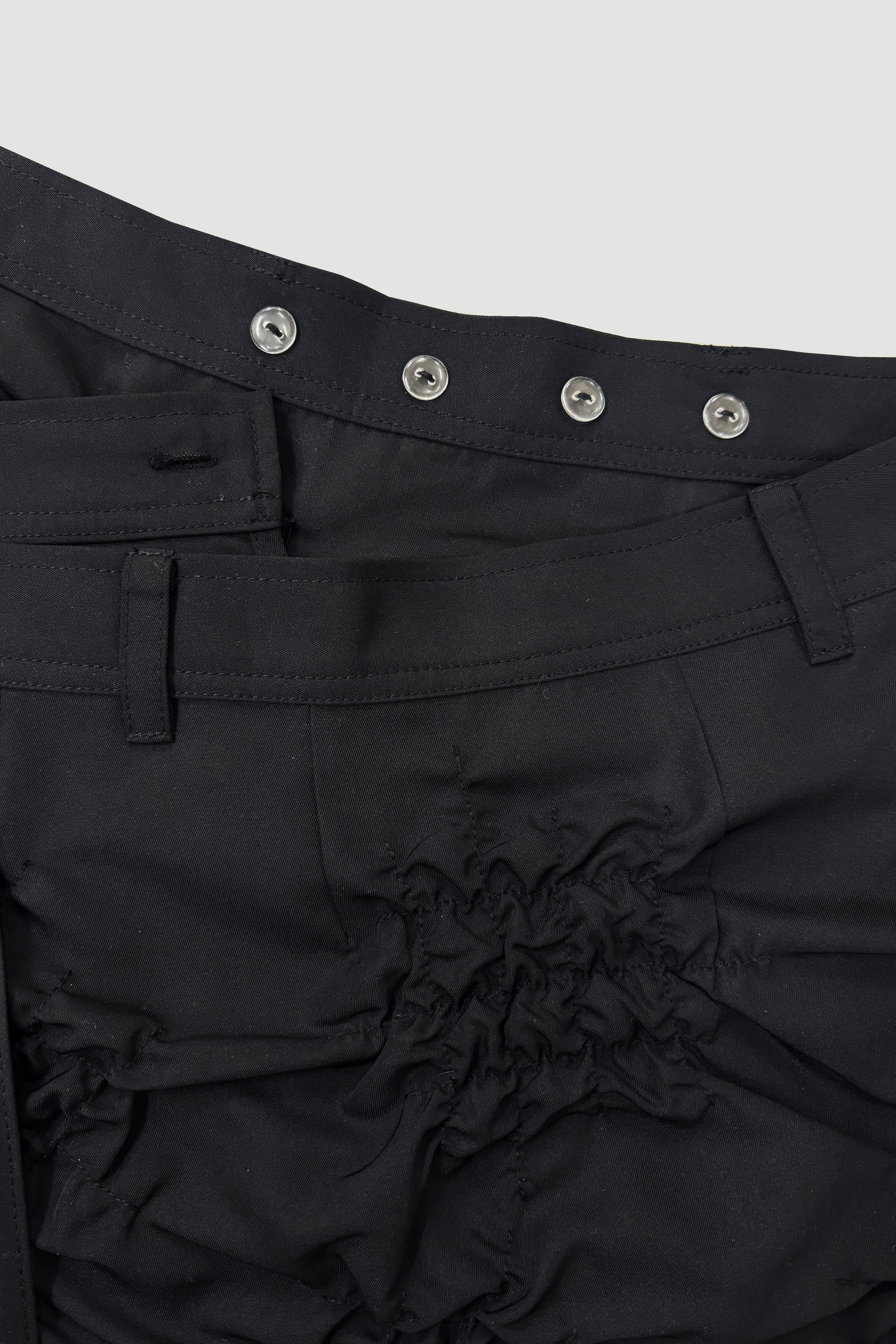 MULTI WAY STRINGS PANTS / BLACK