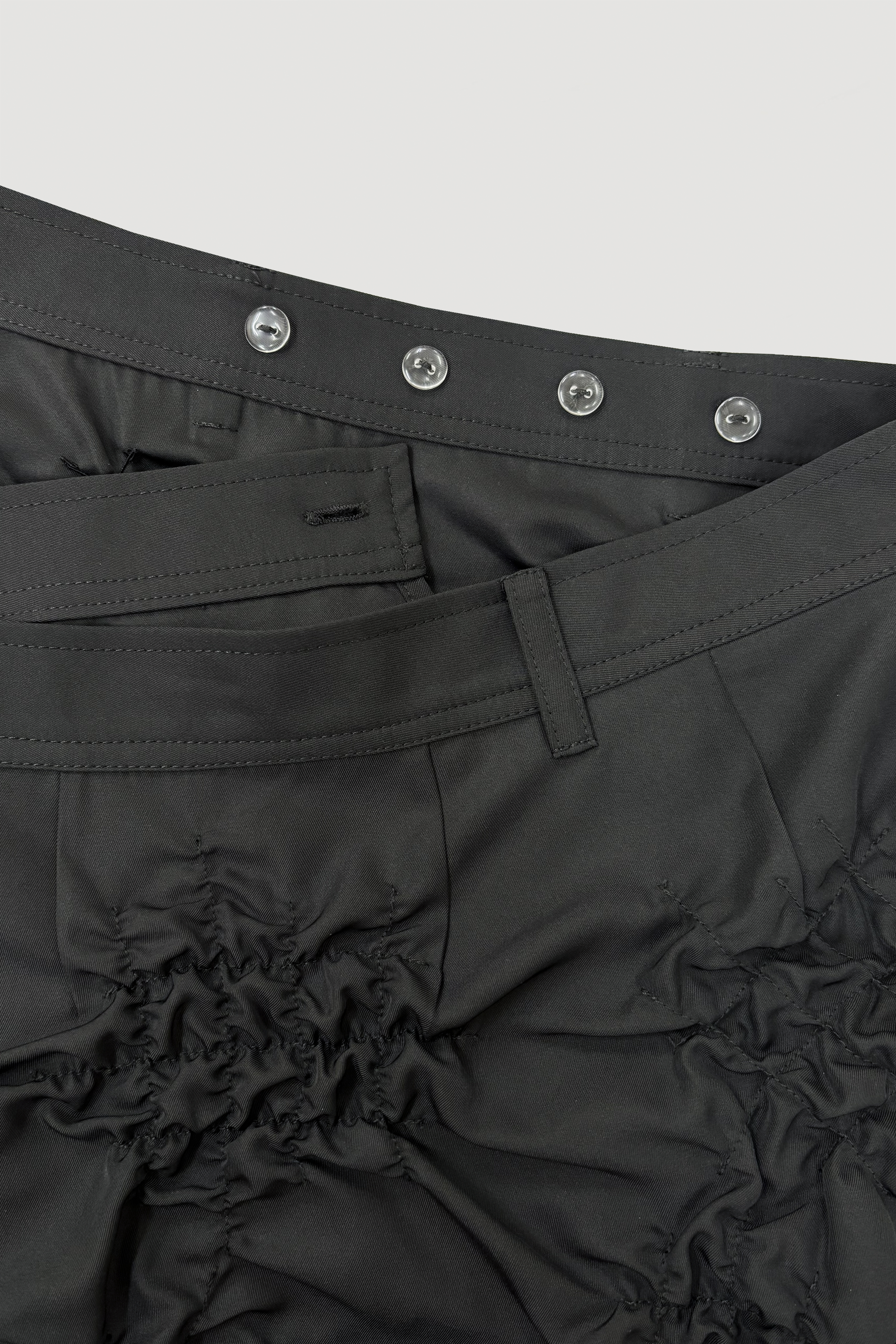 MULTI WAY STRINGS PANTS / GRAY