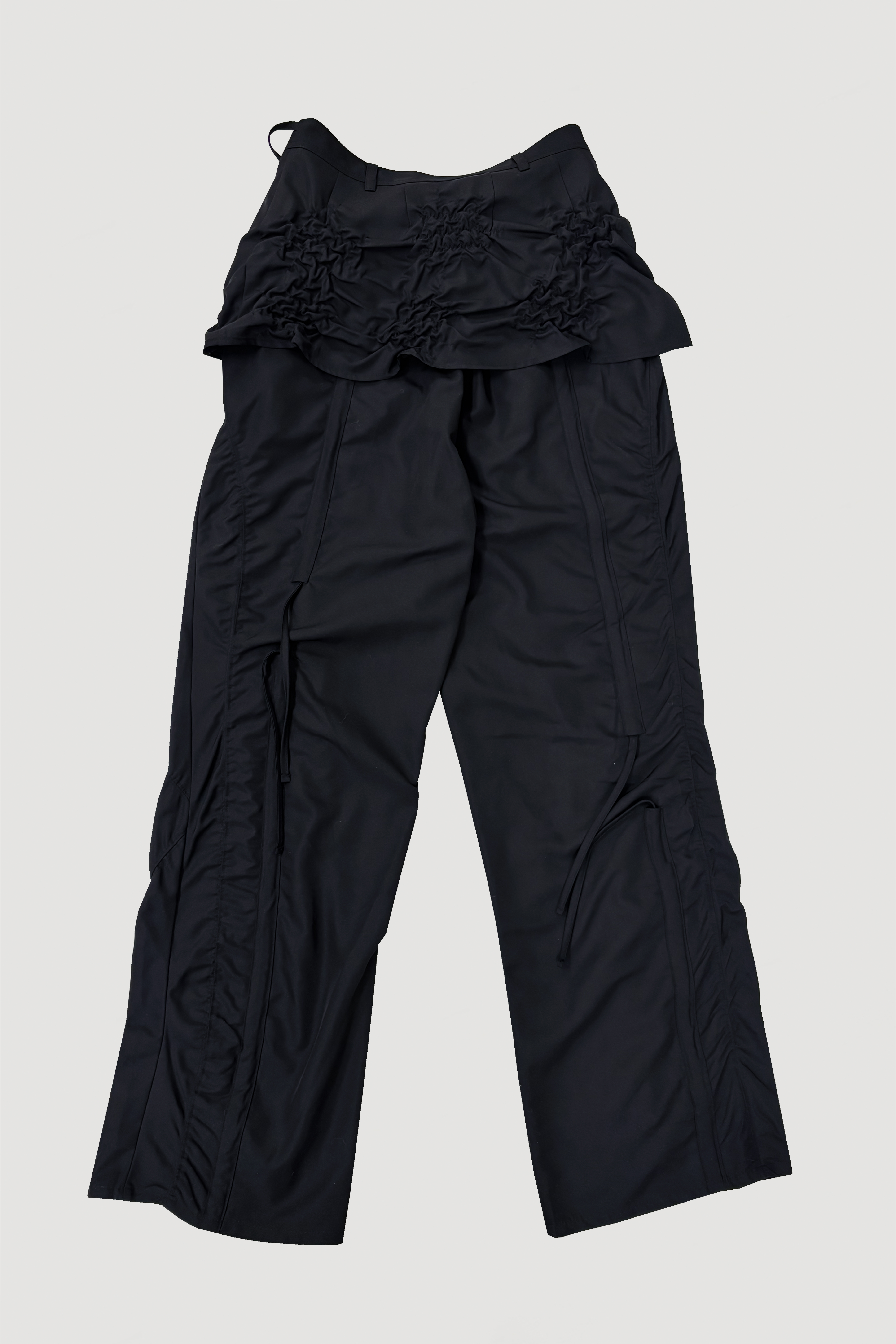 MULTI WAY STRINGS PANTS / BLACK