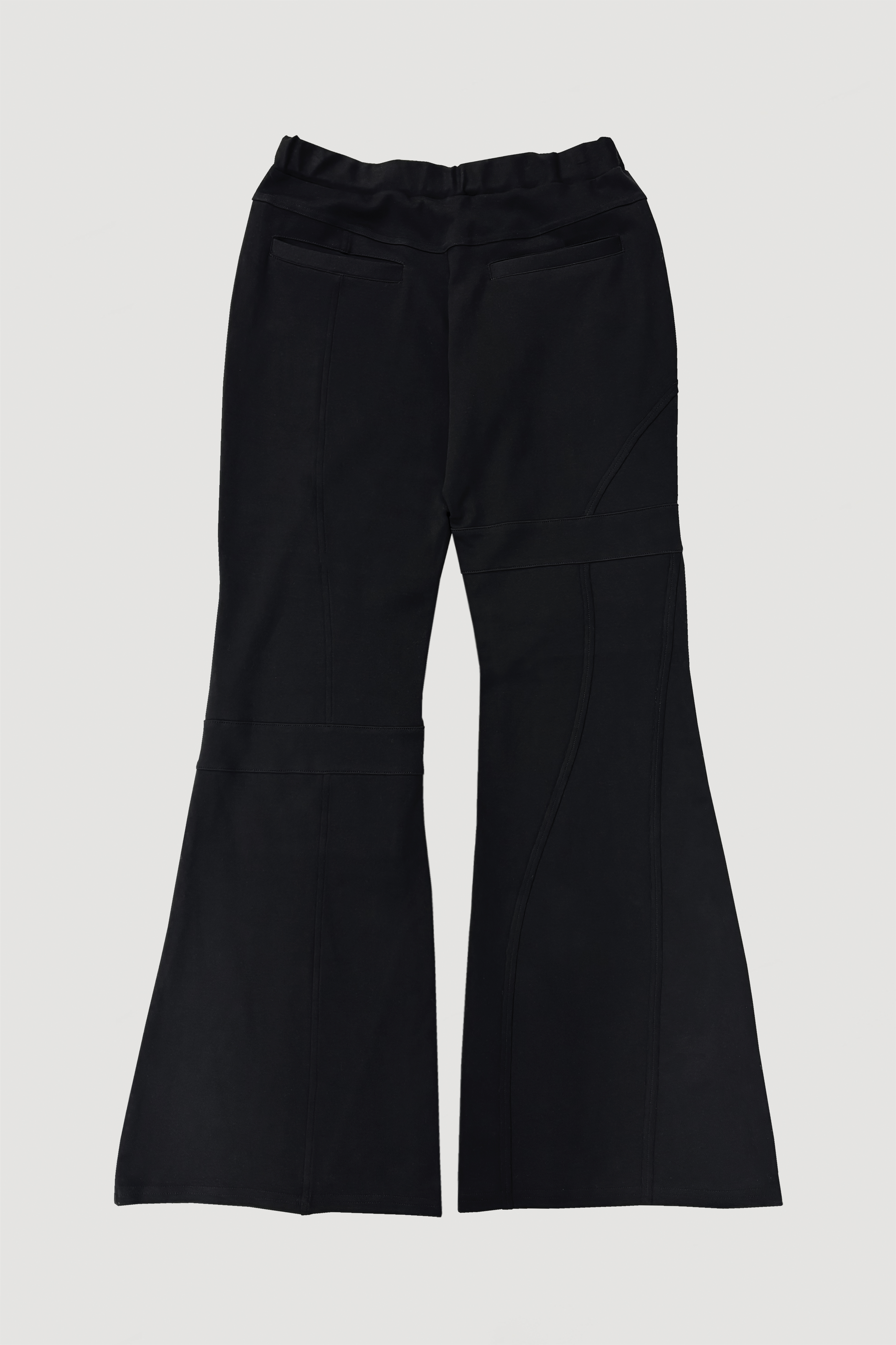 SWITCHING JERSEY PANTS / BLACK