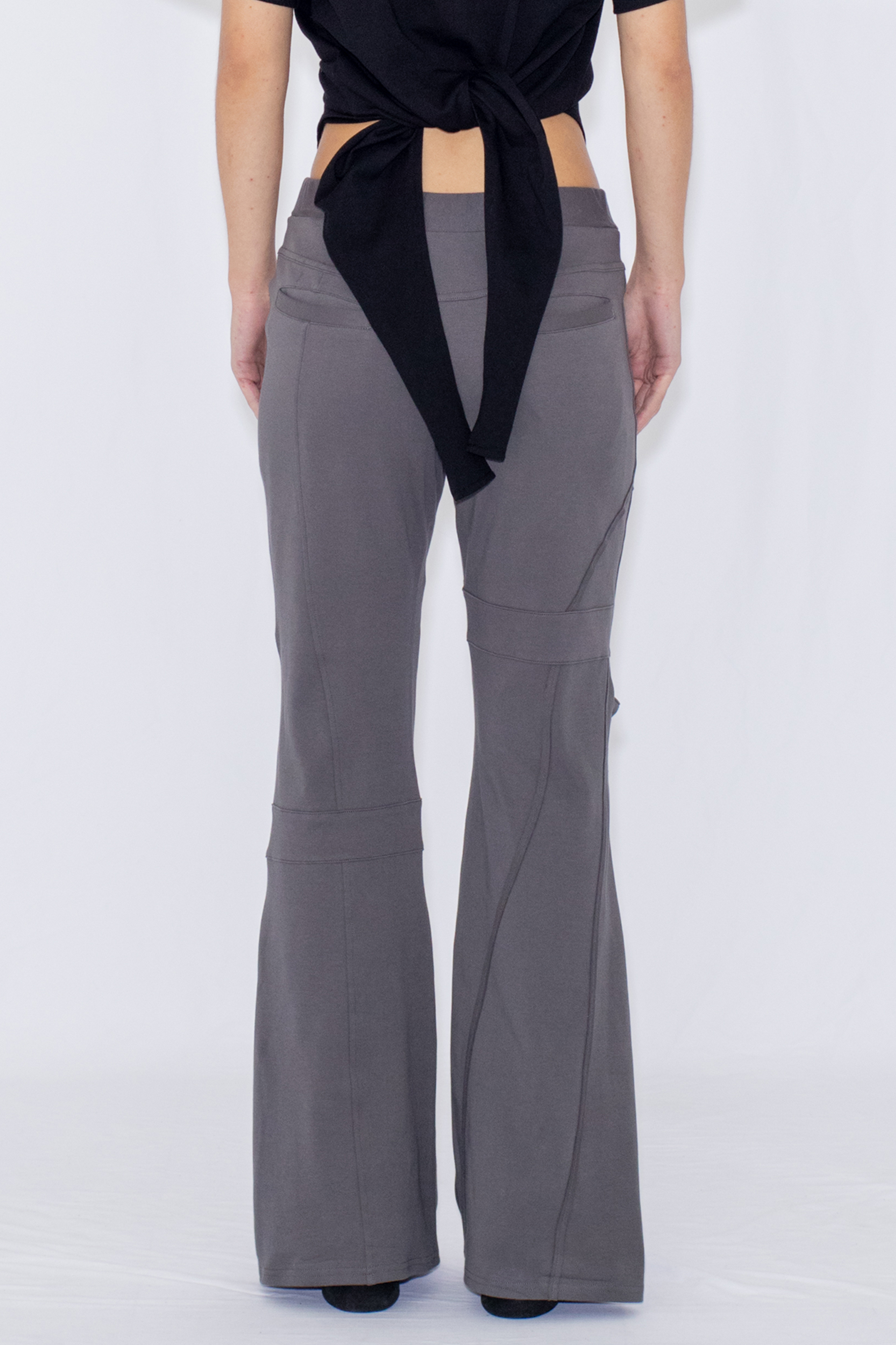 SWITCHING JERSEY PANTS / GRAY