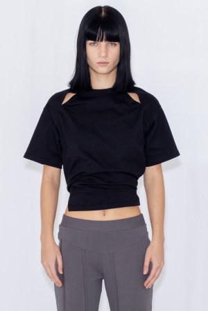 DEFORMATION TEE / BLACK