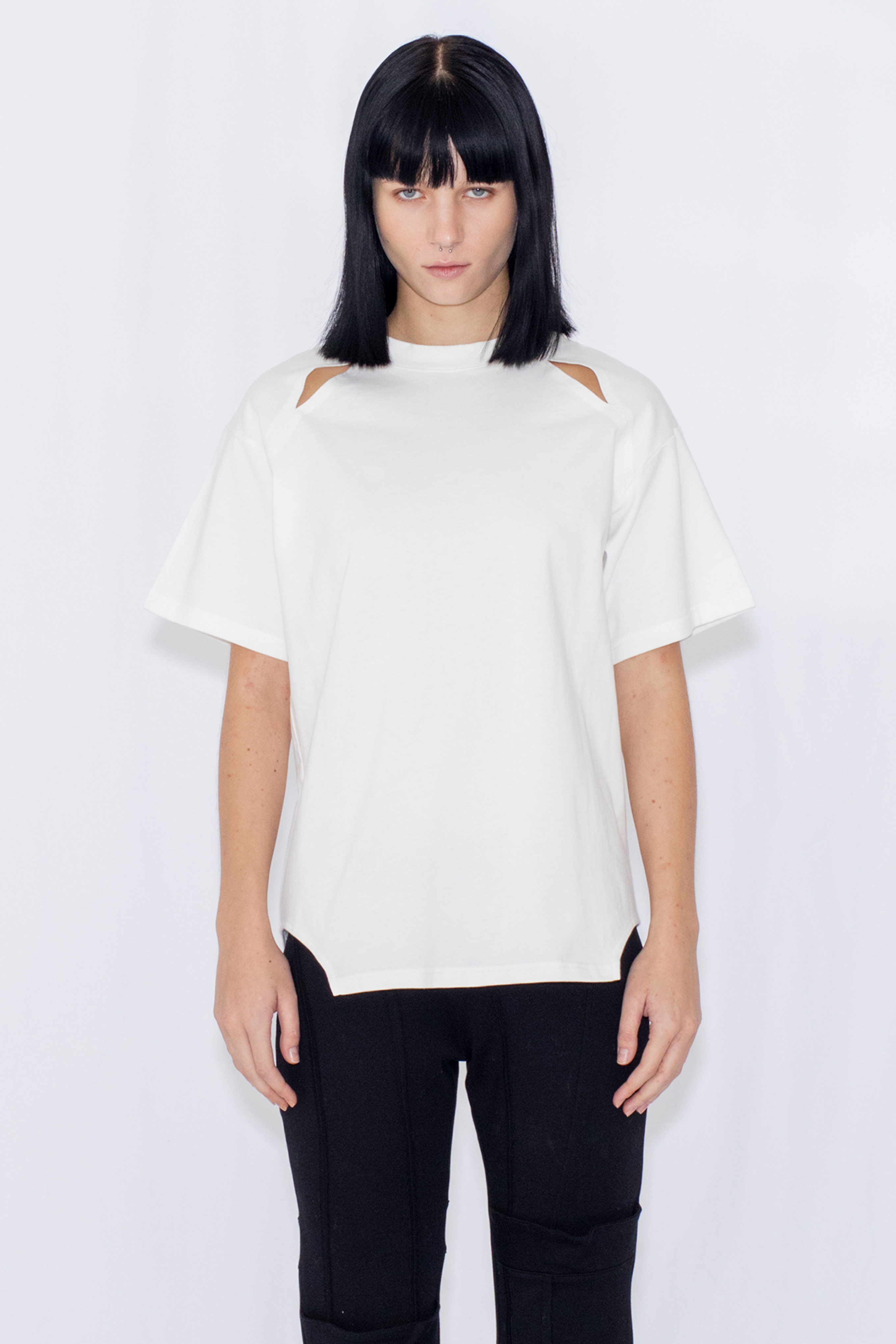 【POP UP】DEFORMATION TEE / WHITE