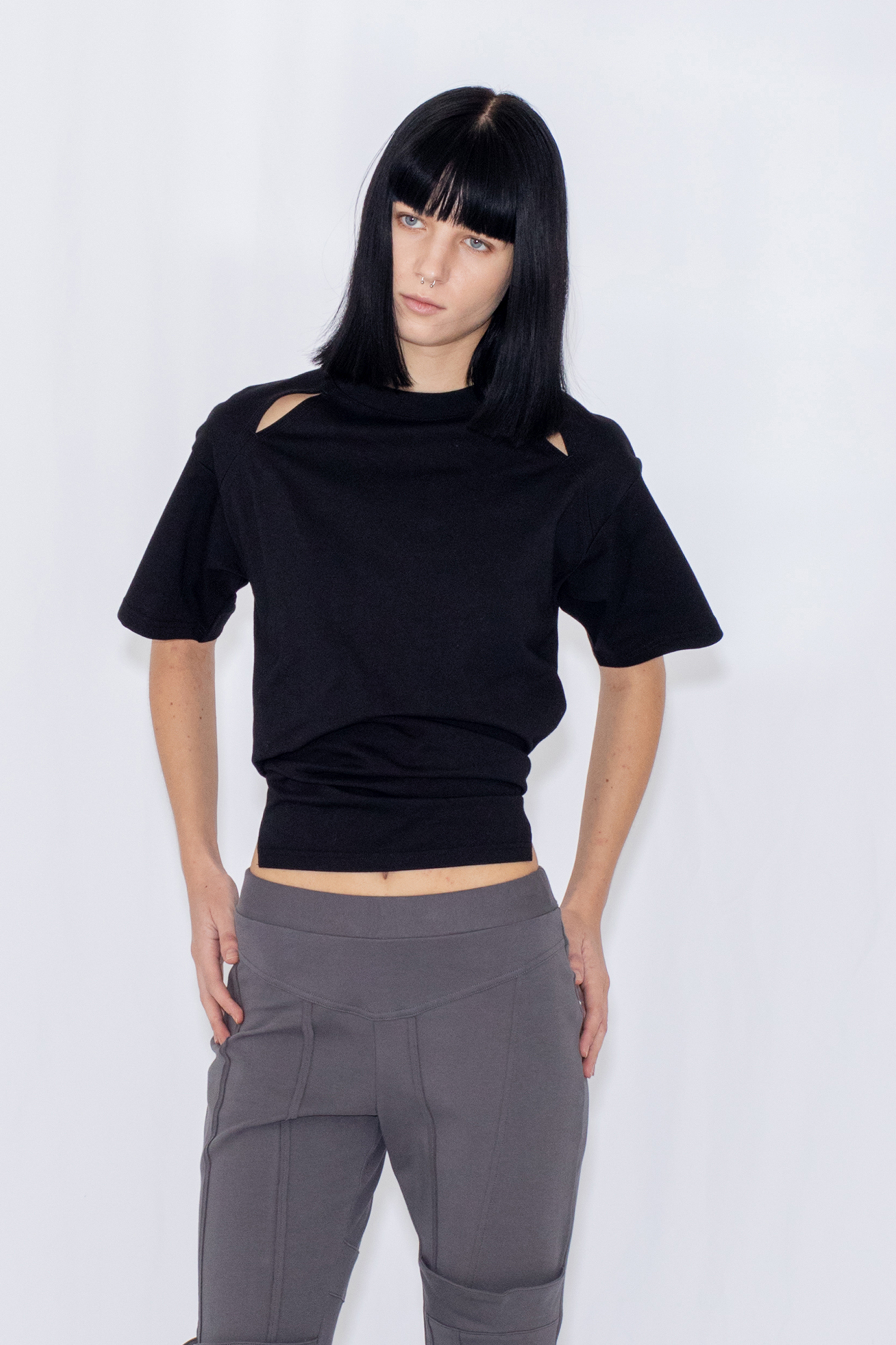 DEFORMATION TEE / BLACK