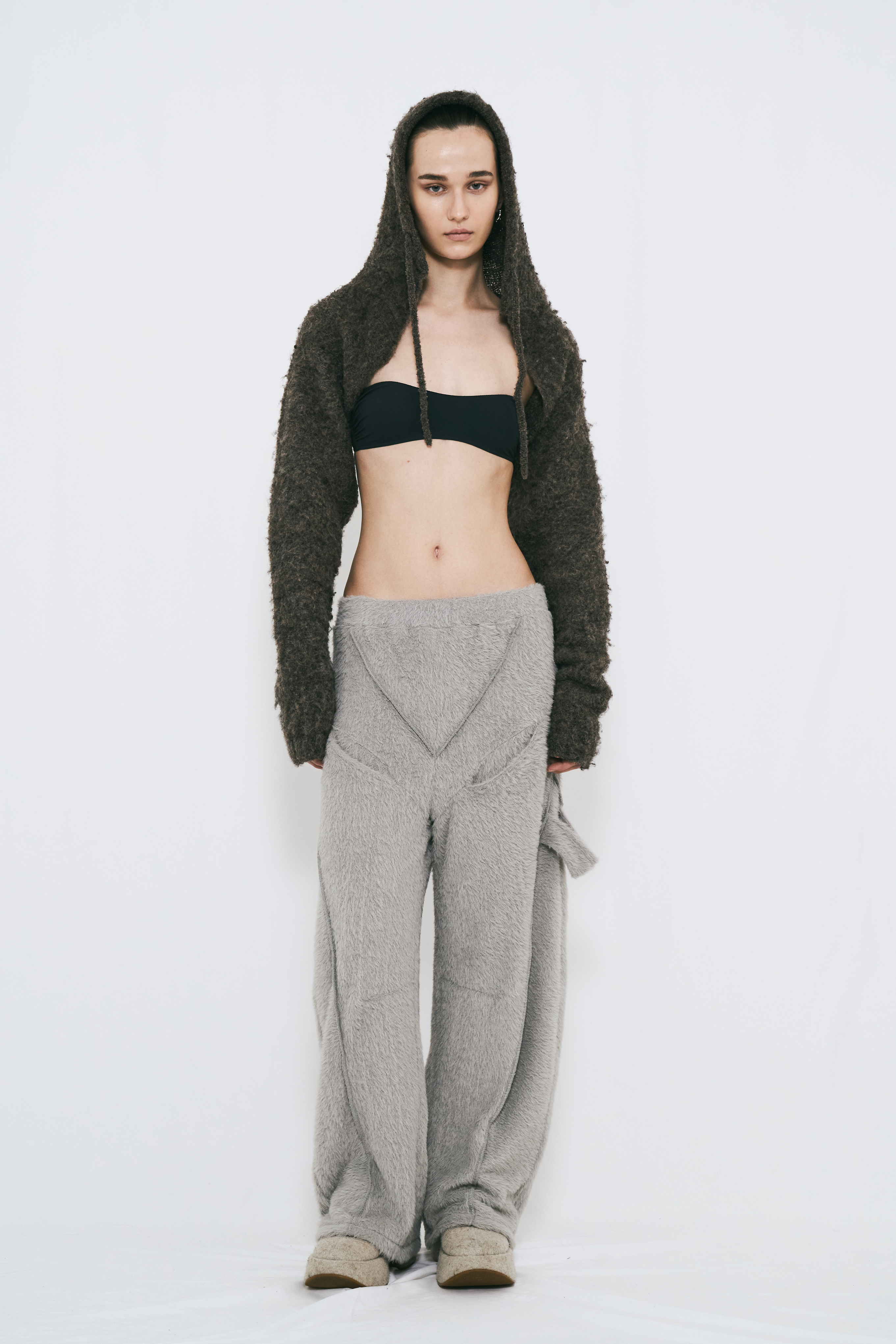 SHAGGY SWEAT PANTS / GRAY